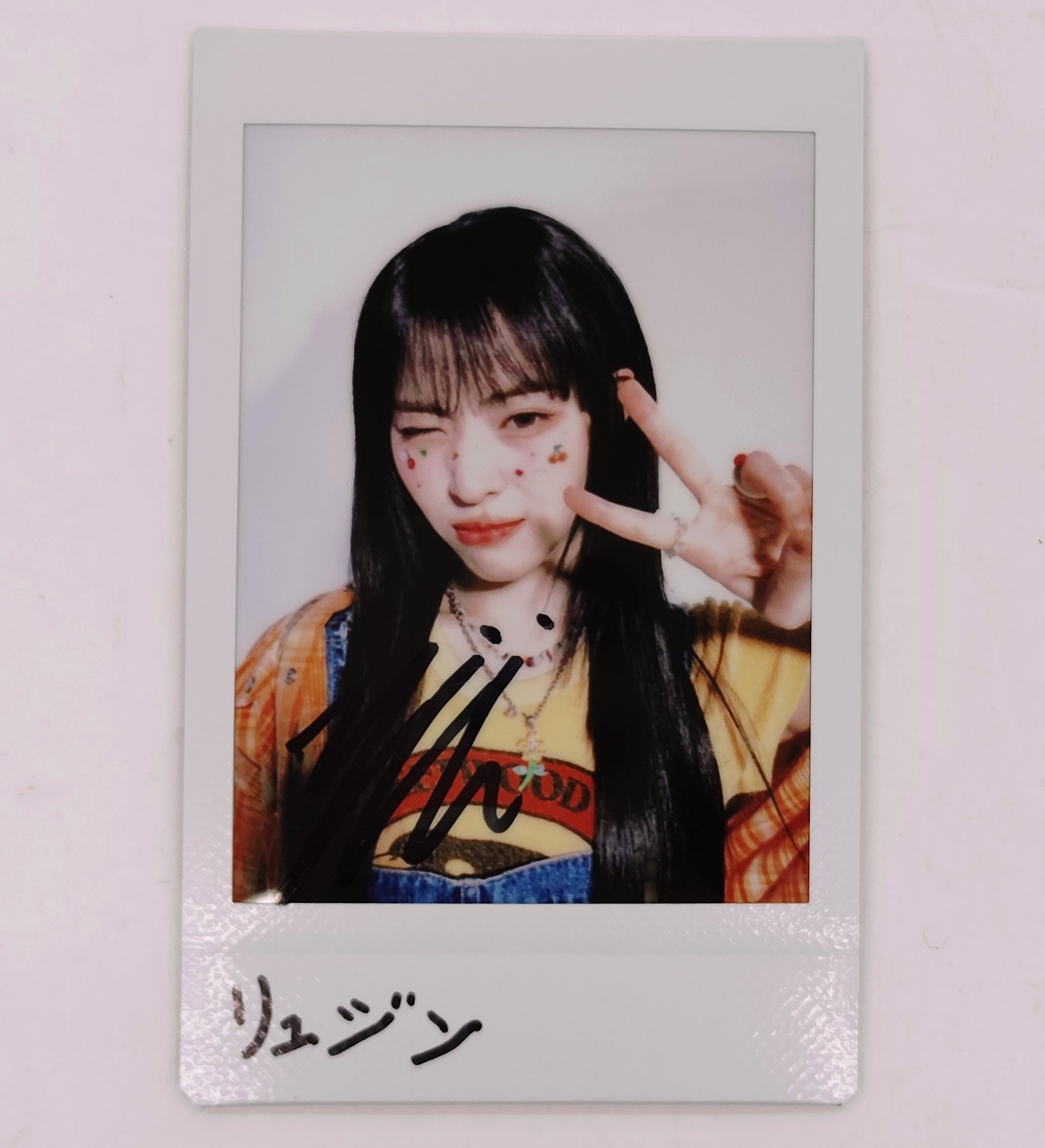 cravity ウォンジン 直筆ポラ cravity ウォンジン直筆ポラ