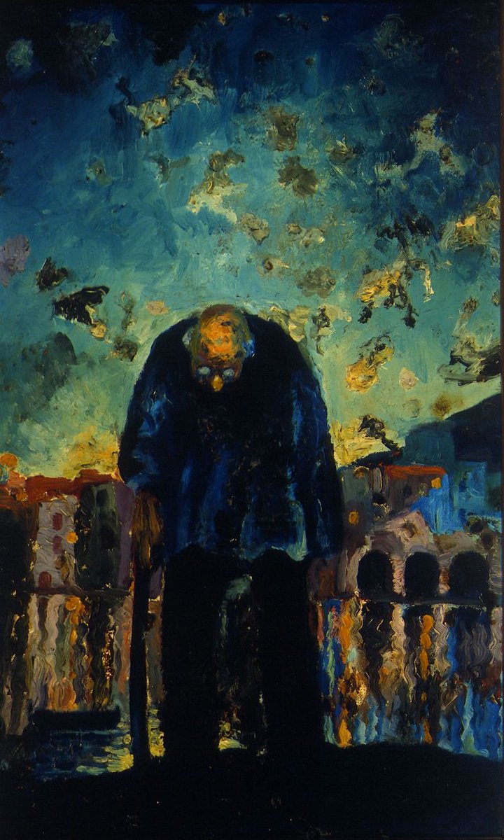 サルバドール・ダリ （Salvador Dali、1904-1989） 『黄昏の老人