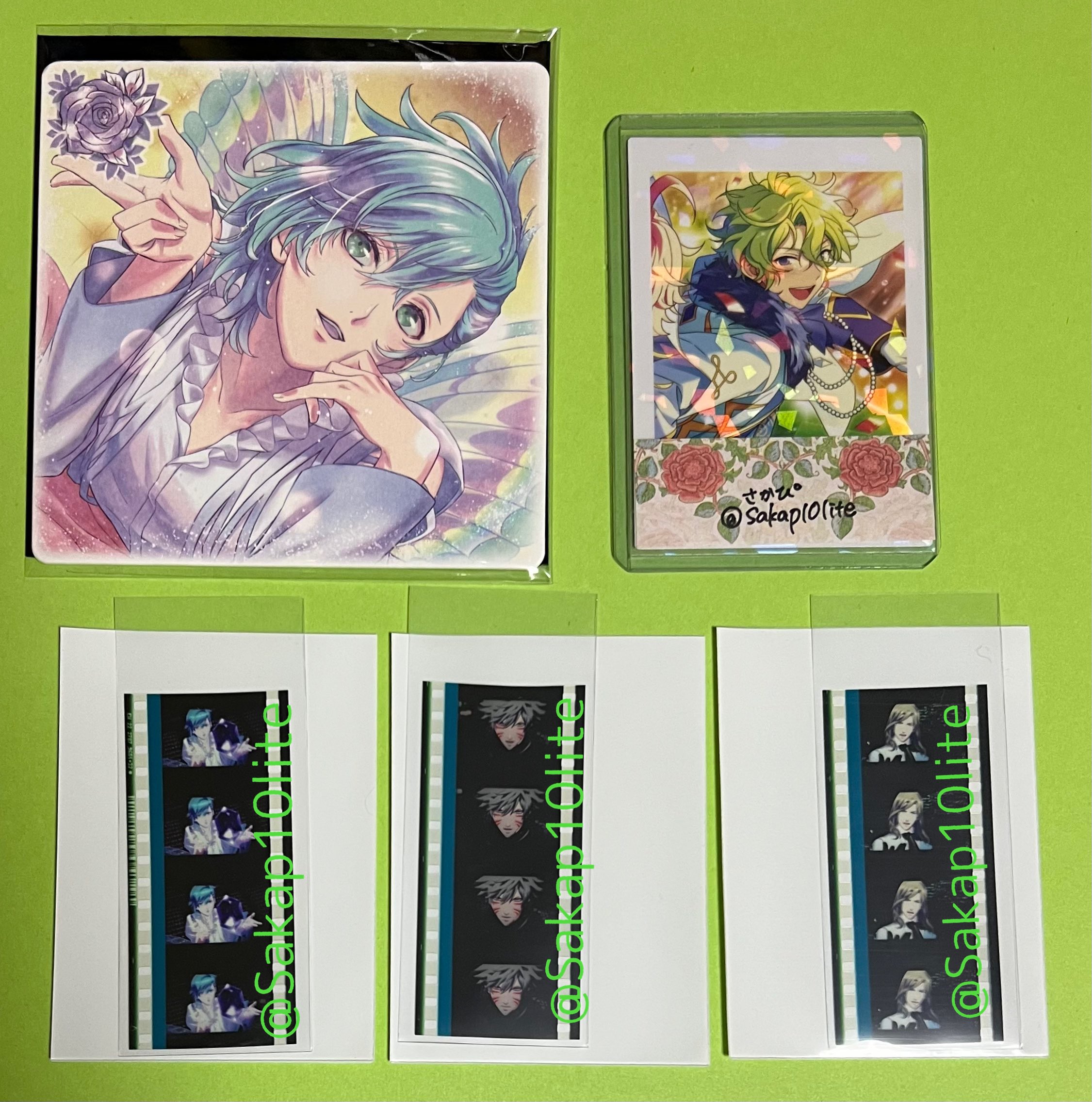 値下げ】うたプリ タブナイ 映画特典 コマフィルム 黒崎蘭丸 寿嶺二