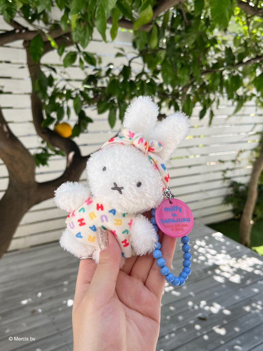 原宿限定 ミッフィー &ミーア バッグチャーム マスコット2個セット miffy