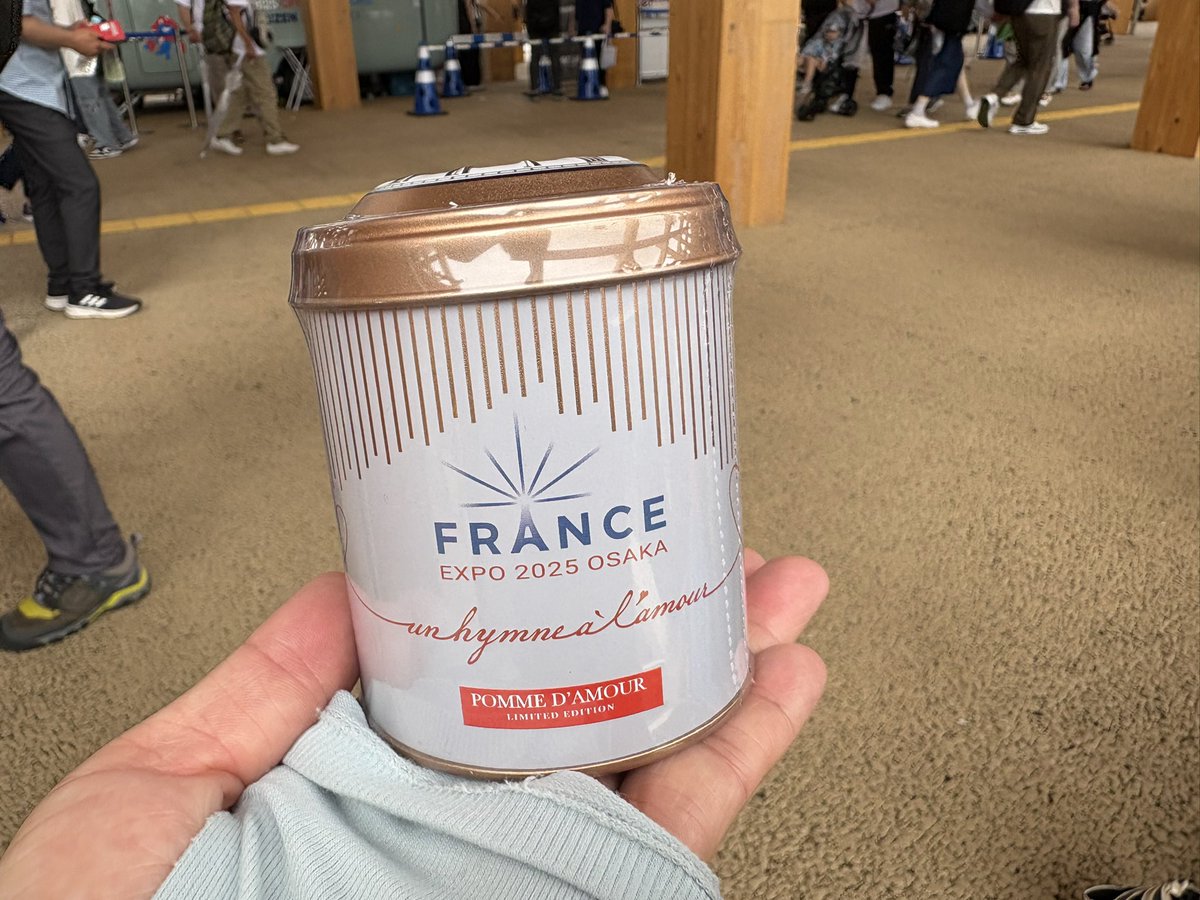 万博会場の近くに雷が落ちて、10時入場だけど早くに会場入りとなって