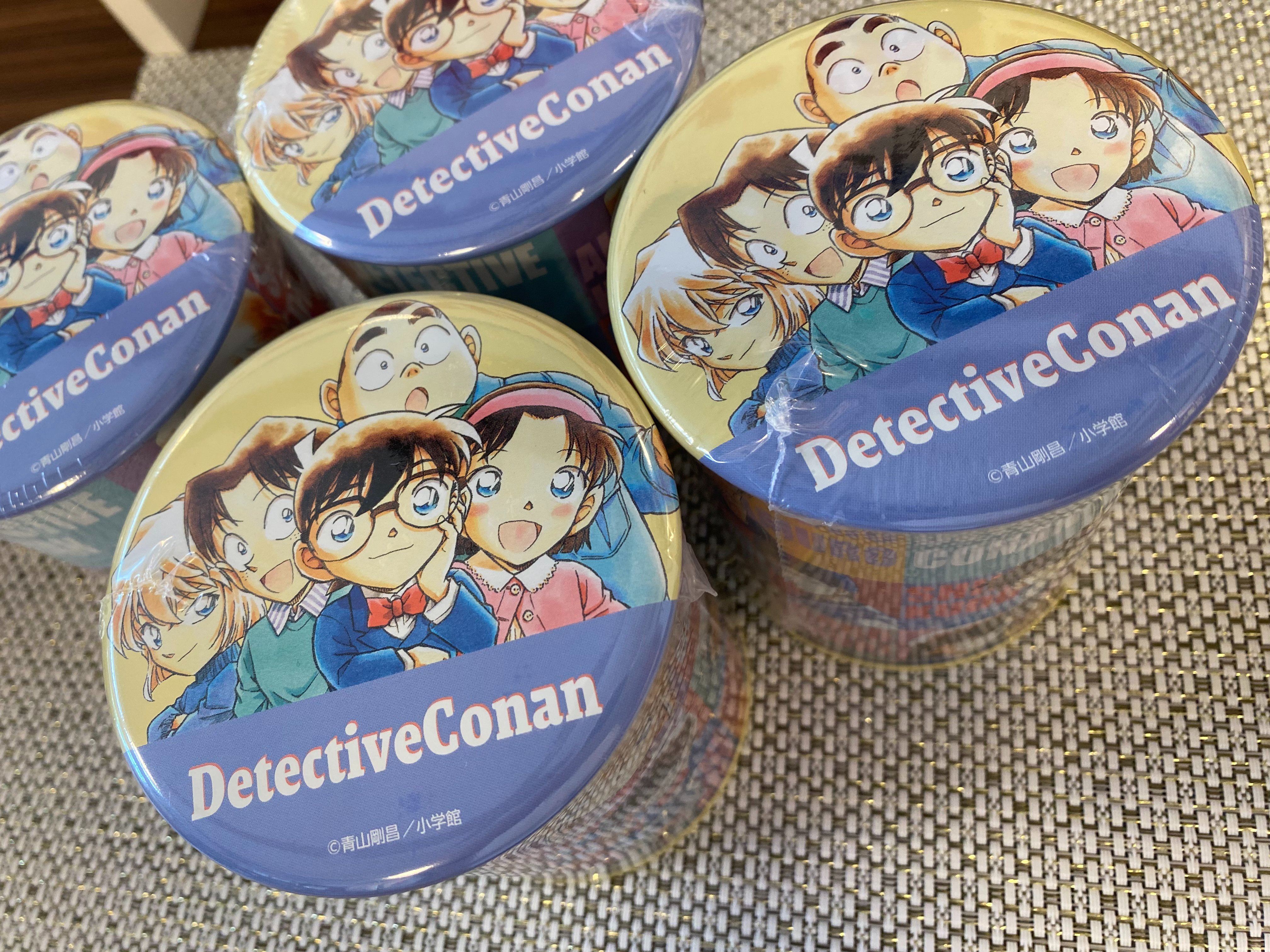 名探偵コナン 北栄町 北栄町観光案内所 缶バッジ セット