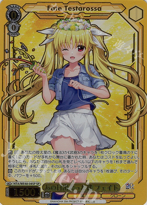 魔法少女リリカルなのは 20th St.ヒルデ魔法学院 アインハルト SSP