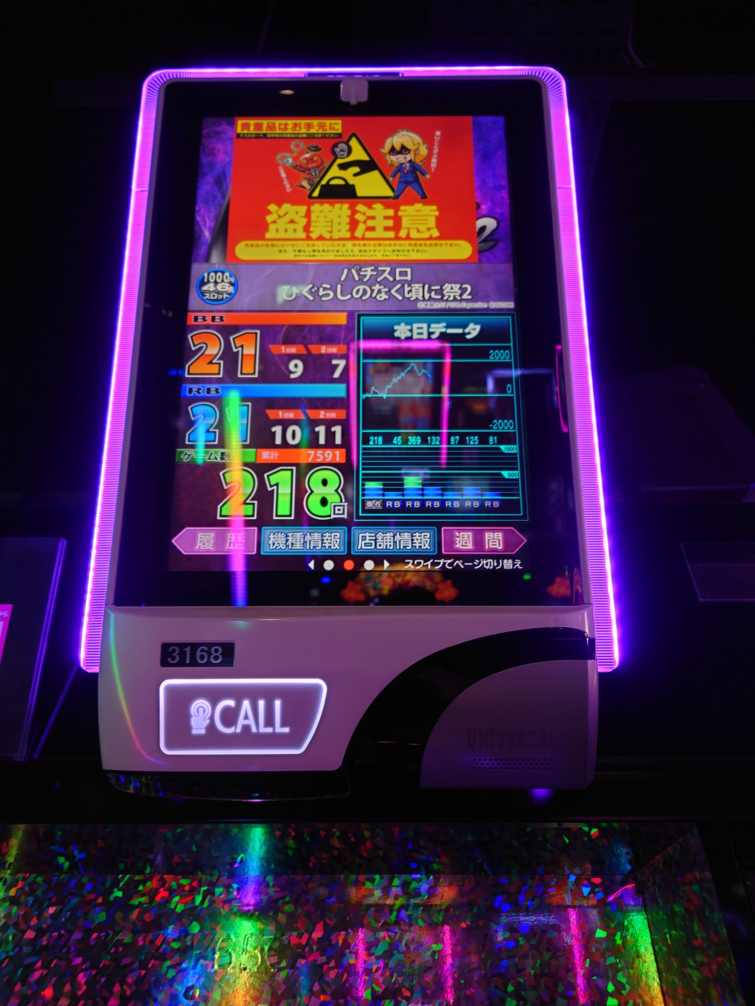 パチスロ ひぐらしのなく頃に祭 B2ポスター ひぐらし祭2解析情報サイト