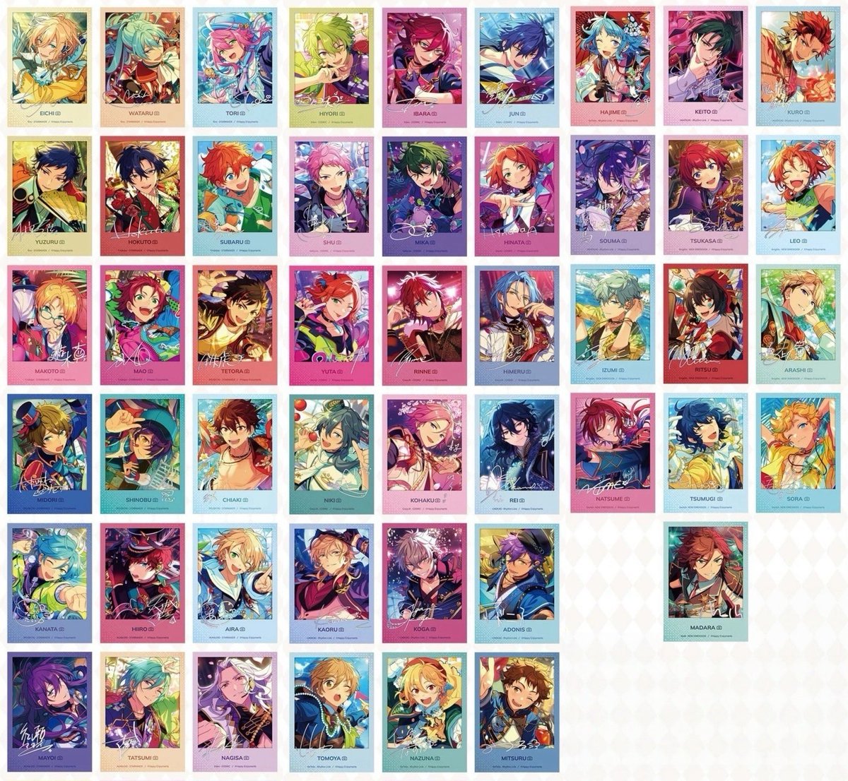 あんスタ 星幻時序 チェキ 中国 朔間凛月 クラモン あんスタ 星幻時序