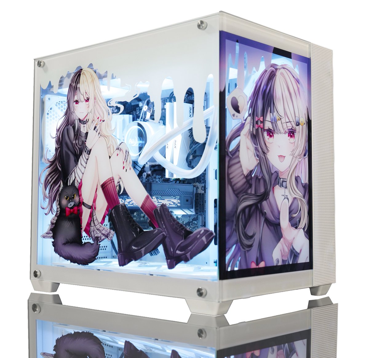 兎鞠まりコラボPCケース .1