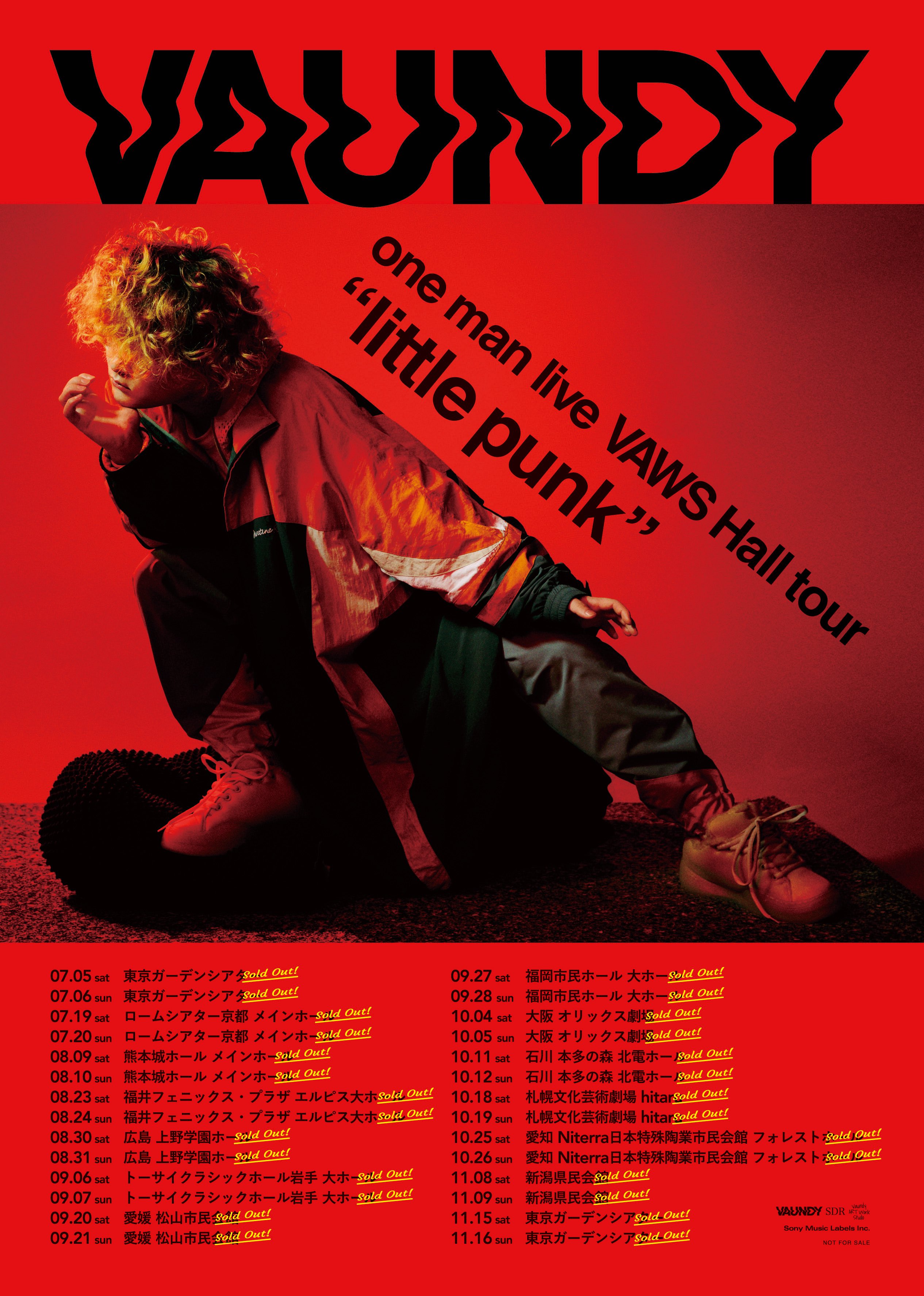 Vaundy vaws premium live house ラバーバンド Vaundy ライブハウス