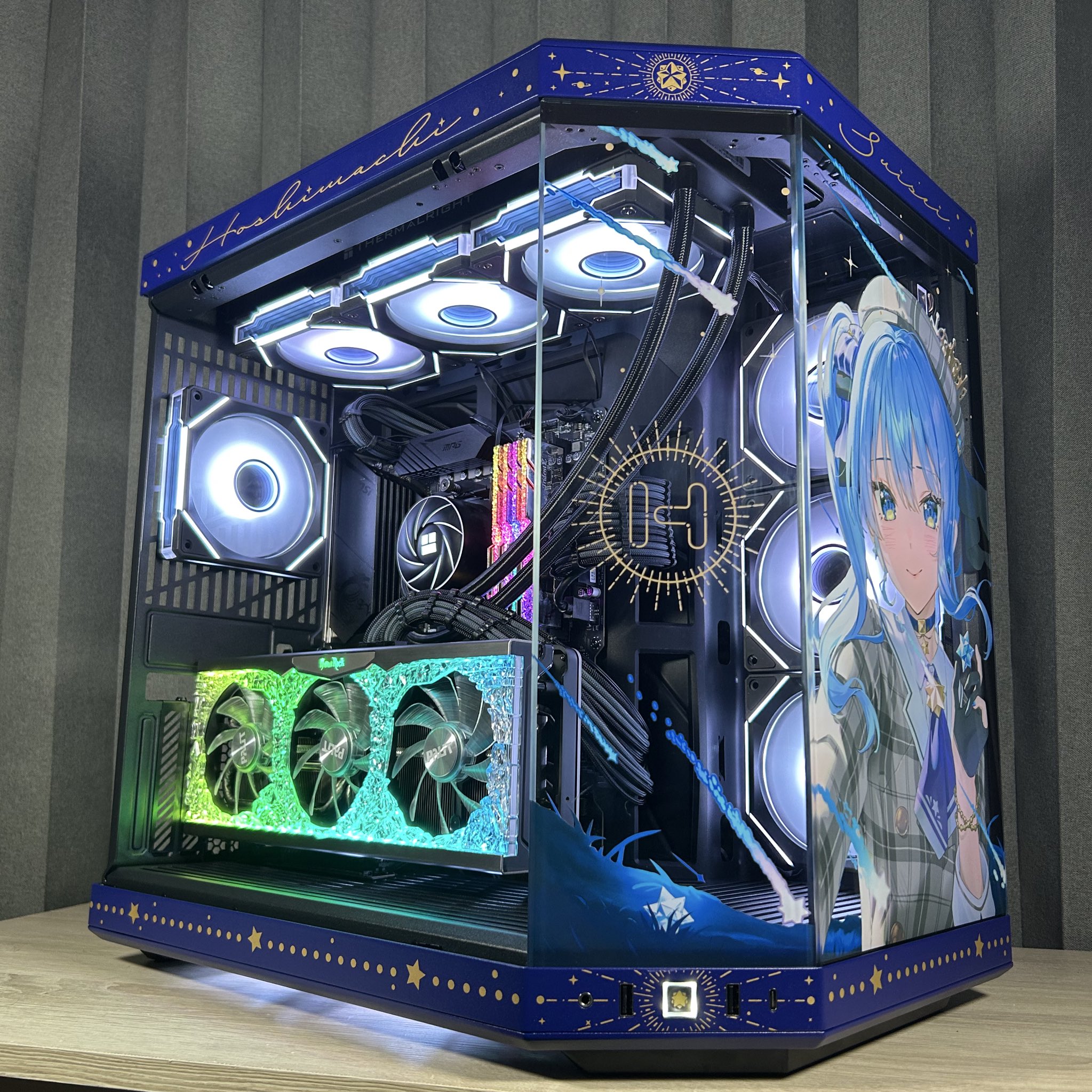 HYTE Y70 Hoshimachi Suisei初回限定版 星街すいせいPC 星街すいせい