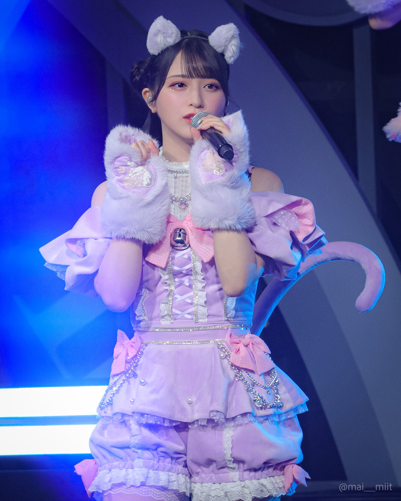 佐々木舞香 直筆 ヤンキー衣装 チュウ