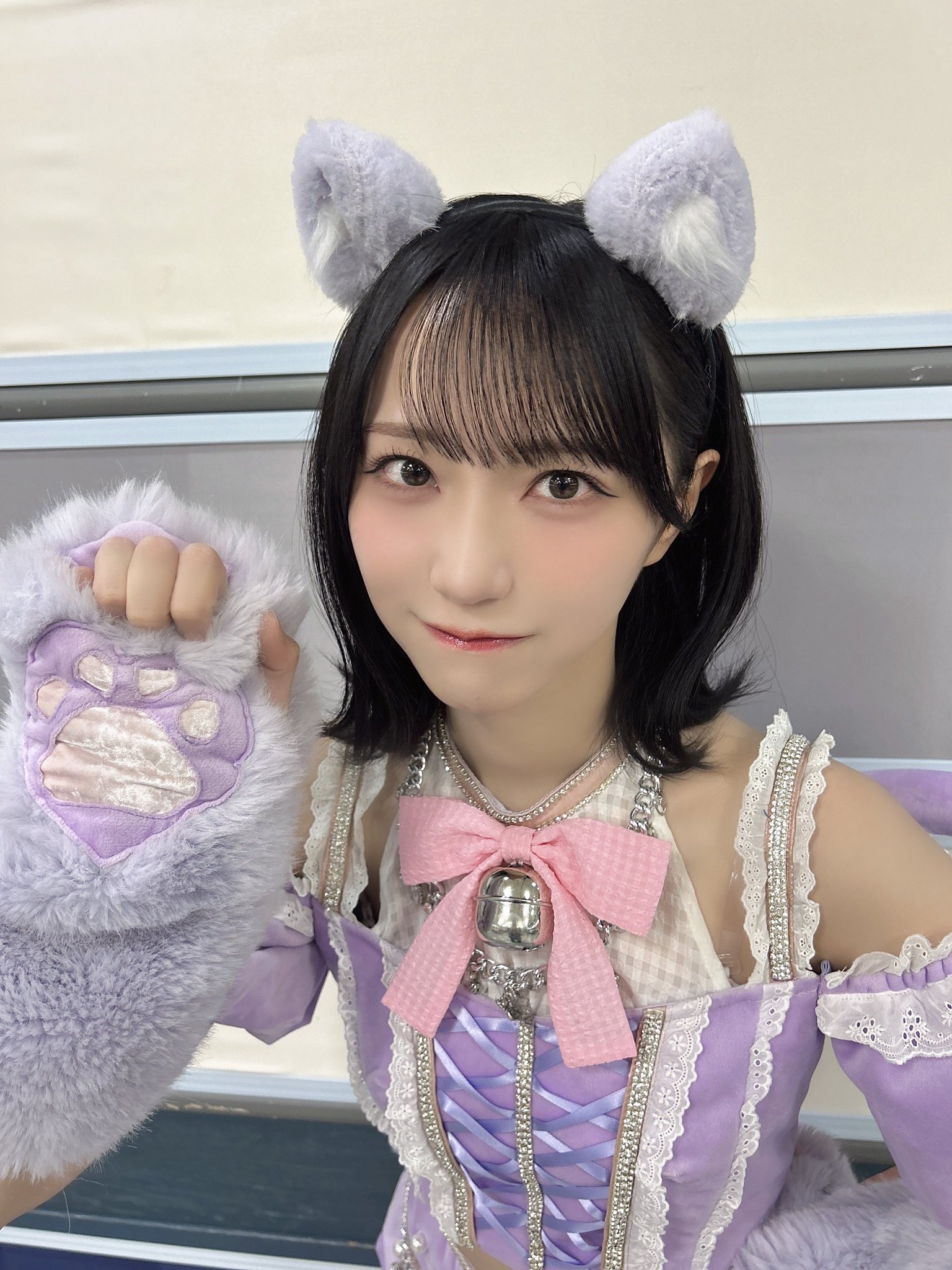 LOVE ミニフォトカード Vol.9 野口衣織 レア 猫衣装 LOVE ミニフォト