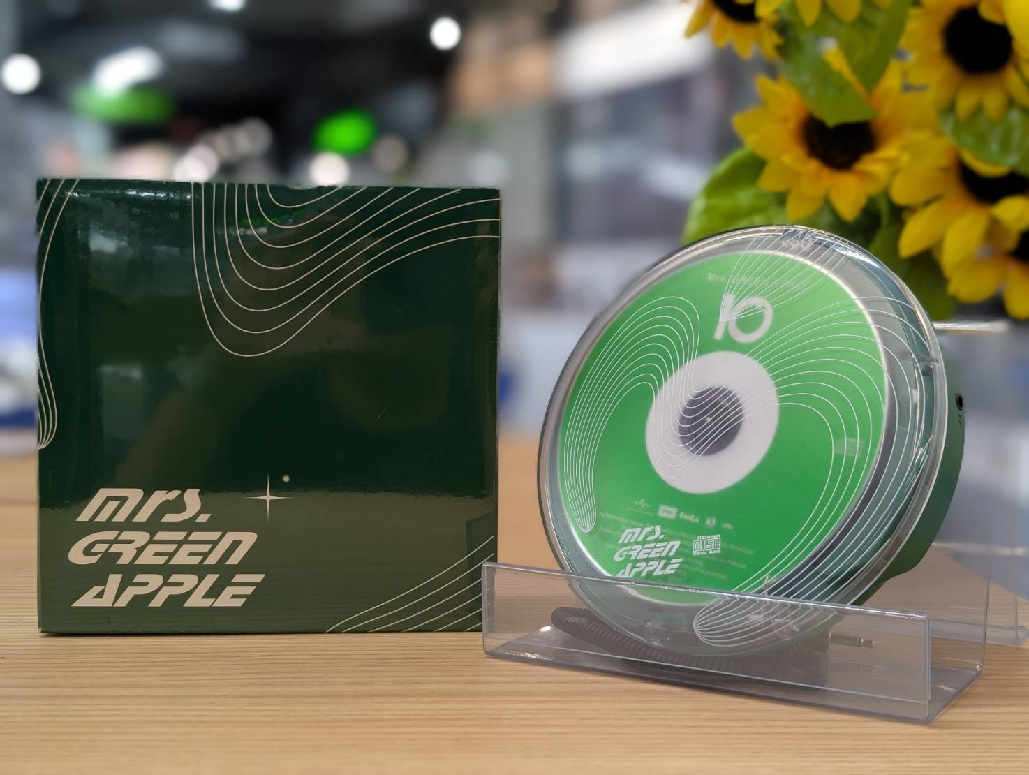 Mrs.GREENAPPLE ミセスポータブルCDプレイヤー3点セット ミセス