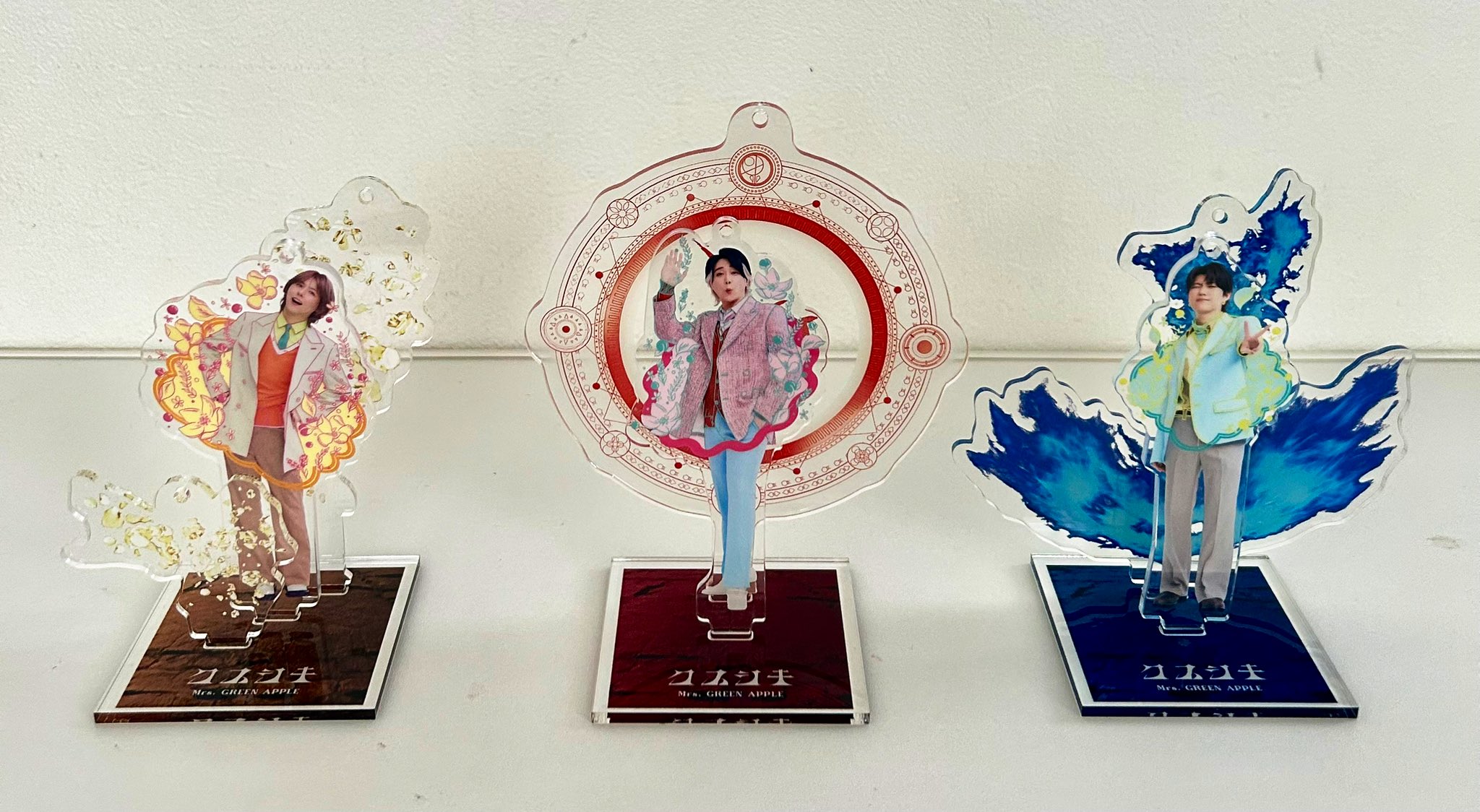 Mrs. GREEN APPLE ミセス クスシキ アクリルスタンド 3点セット Mrs