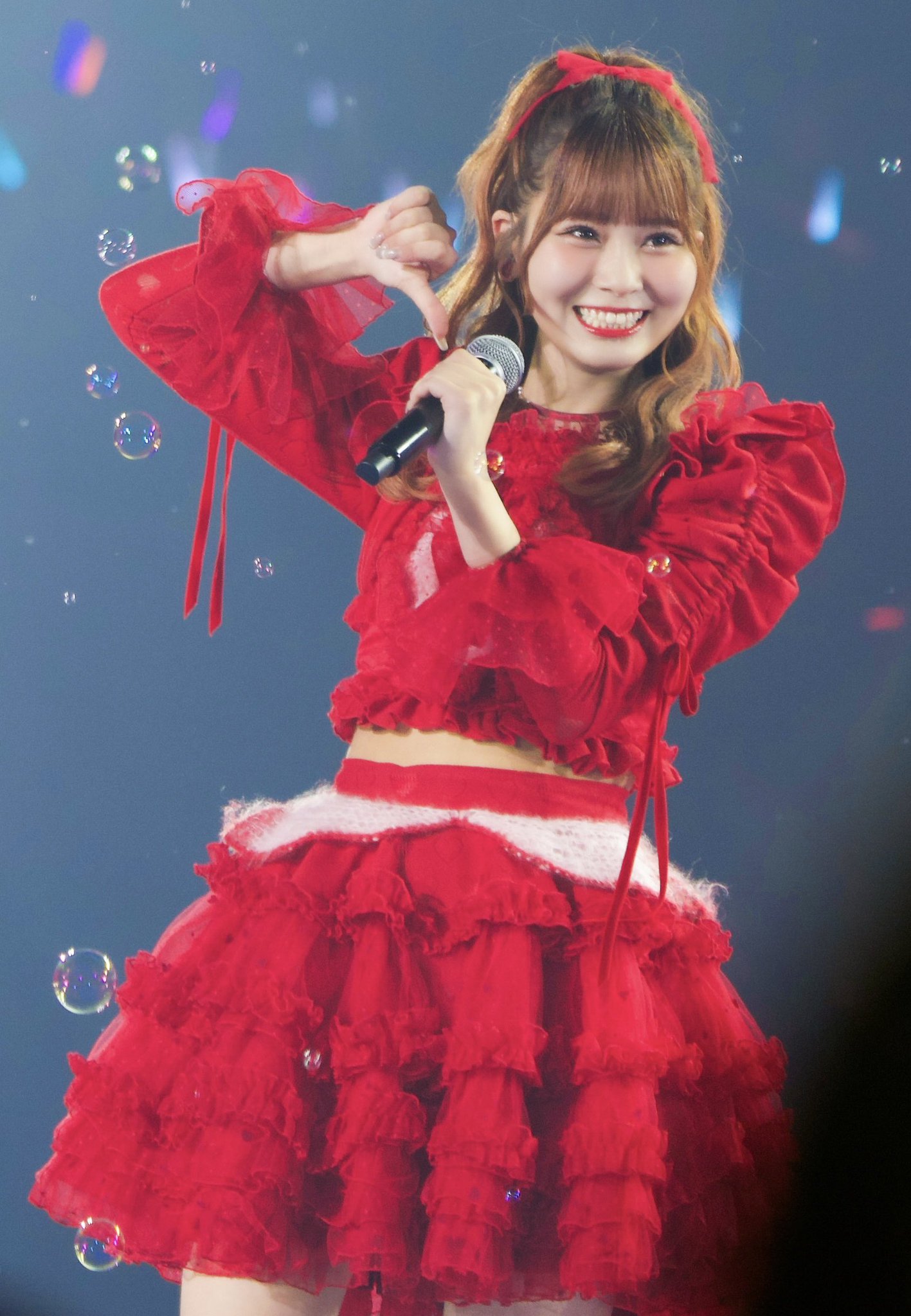 LOVE サンタ2024衣装 生写真 髙松瞳 コンプ(チュウ直筆) LOVE サンタ