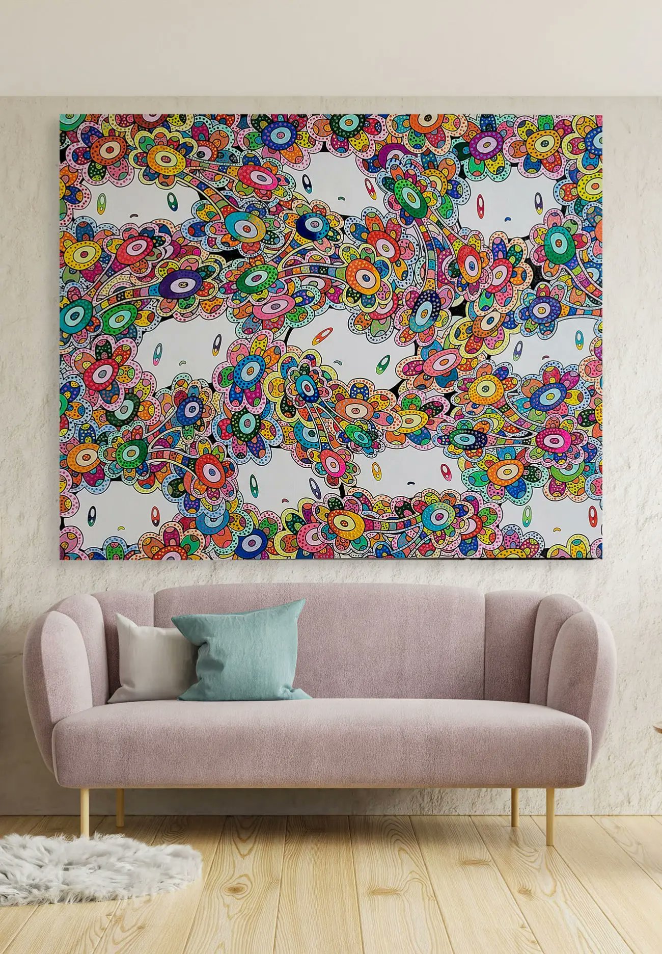 ☆鈴木哲也☆S20号 現代アート 原画 絵画 ポップアート ☆送料無料#143