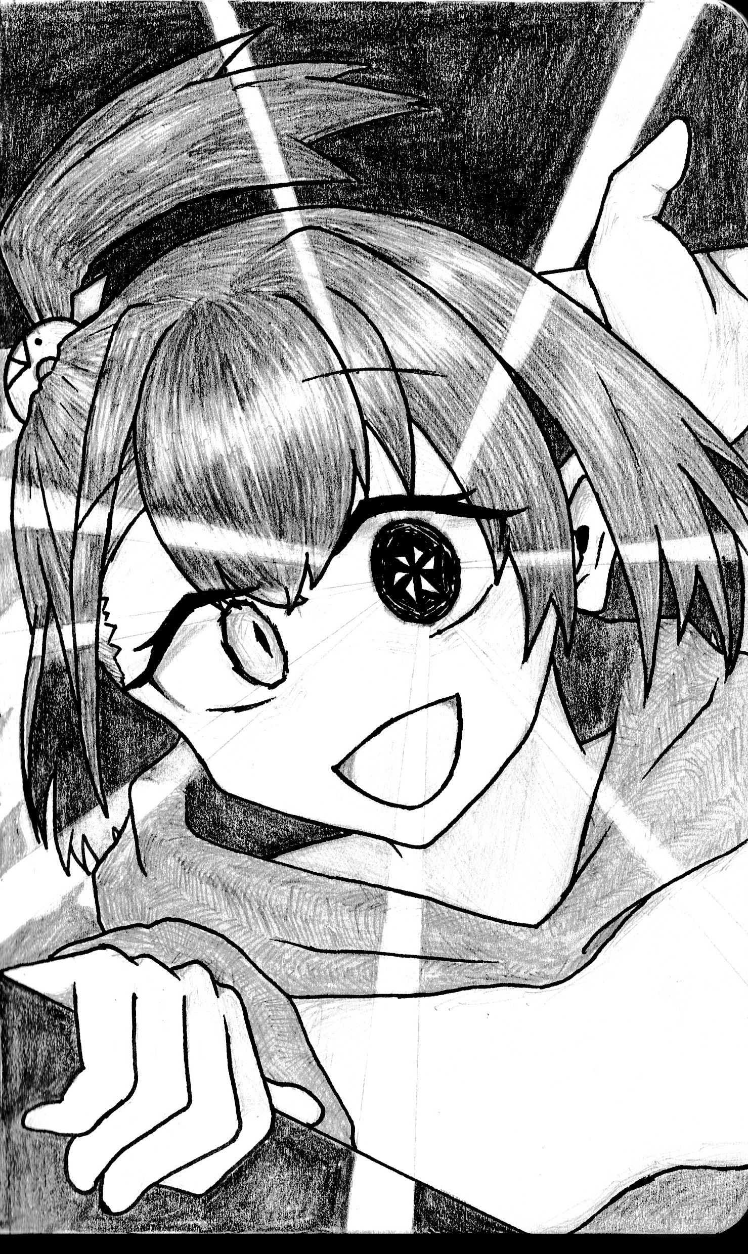 暗黒凰ゼロ・フェニックス 漫画 イラスト 4枚 ニイカ ゼロフェニックス