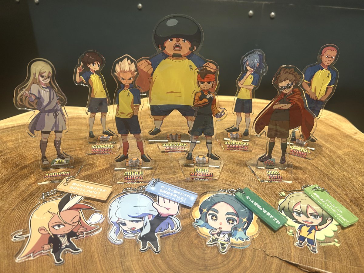 円堂ハル アクリルスタンド イナズマイレブン イナズマイレブン公式 on