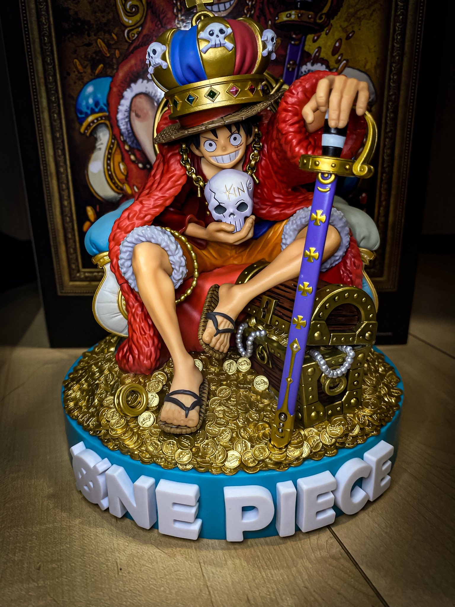 ◎ワンピース SMSD キング ルフィ ジオラマフィギュア◎ 週刊少年