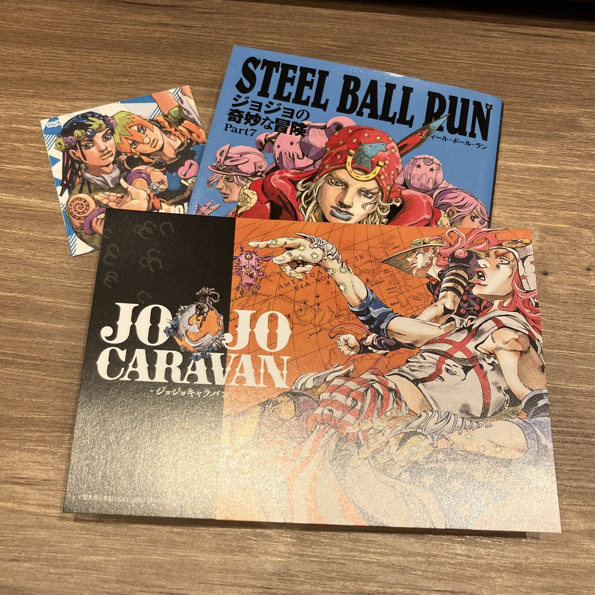 JOJO CARAVAN 限定 B2ポスターA〈STEEL BALL RUN〉 B2ポスターABC