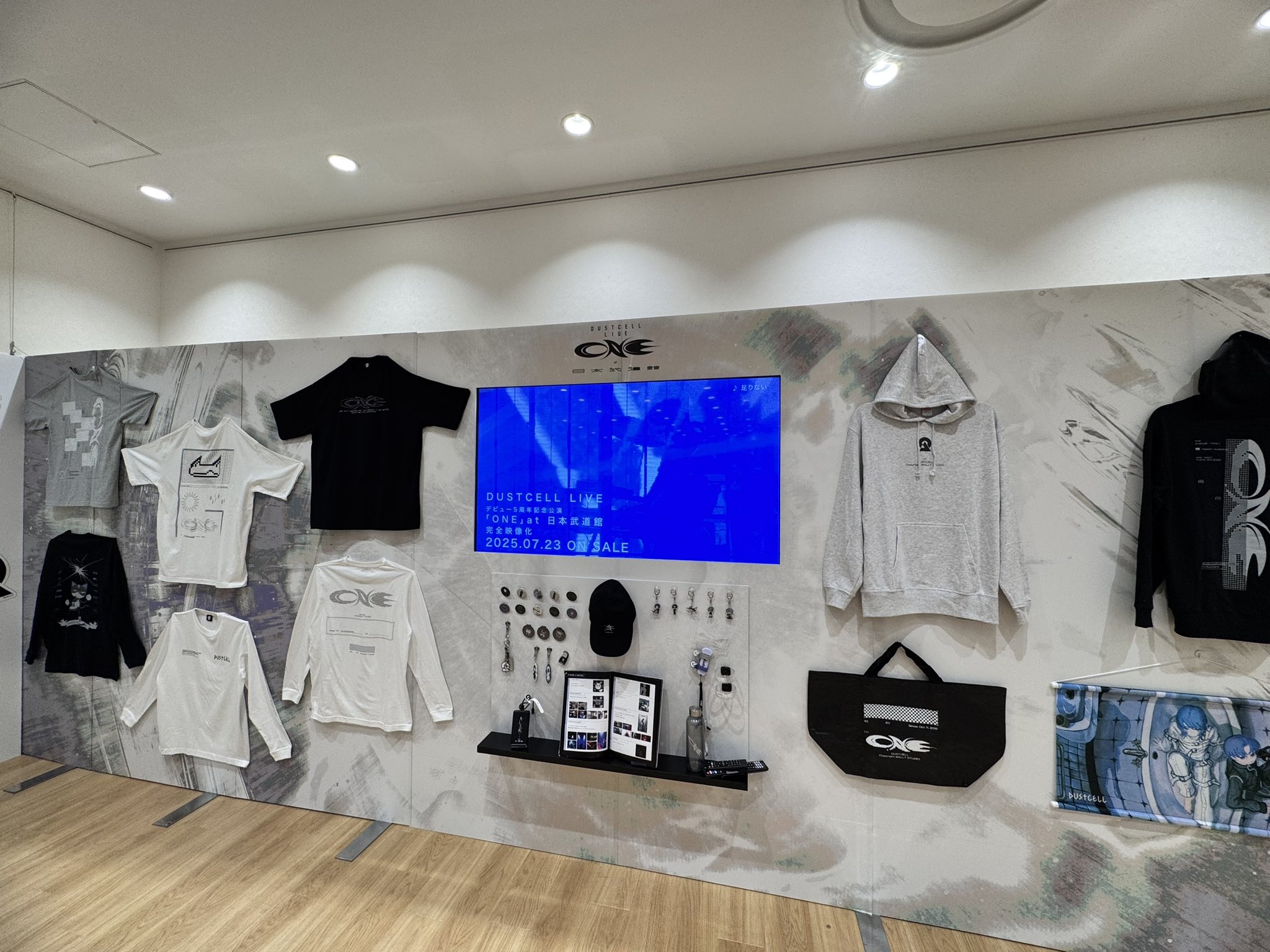 DUSTCELL POP UP 「MONOLITH」 ゲームシャツ size L DUSTCELL POP UP