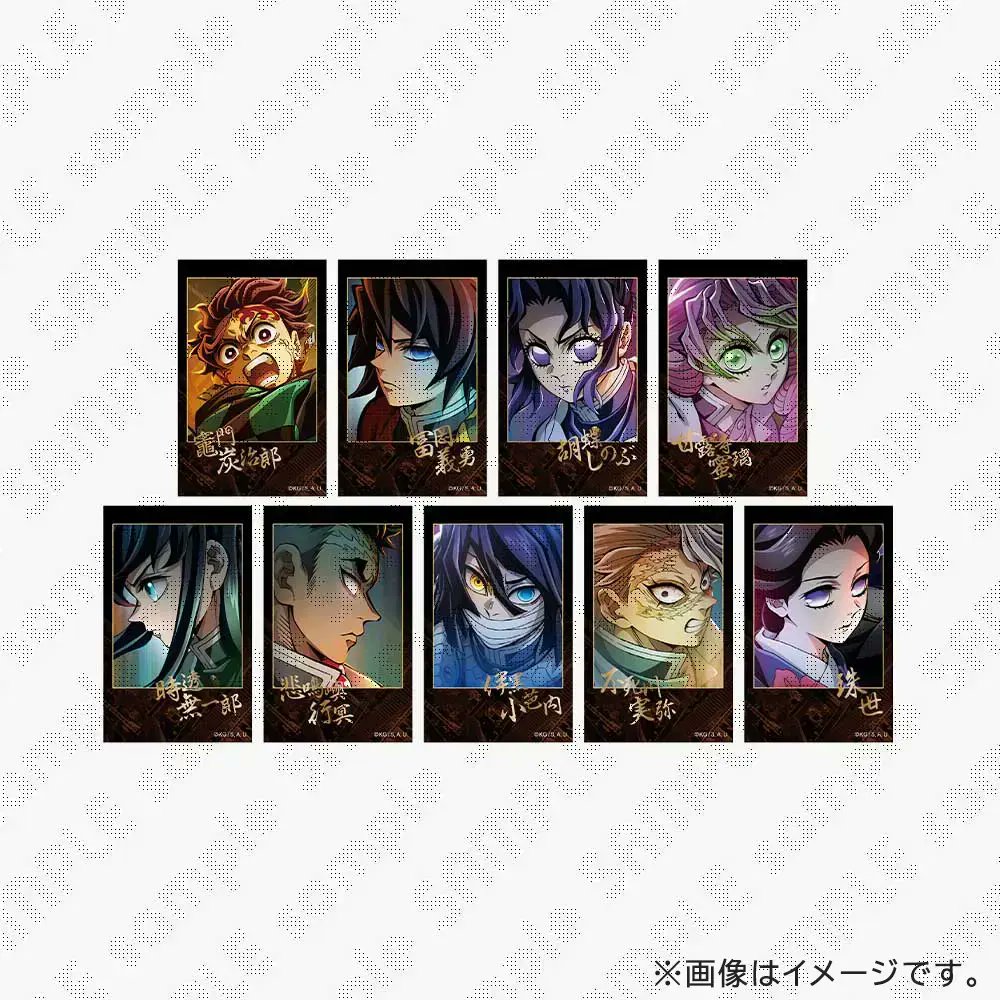 全9種 鬼滅の刃 マチアソビ サウナ チェキ風ブロマイド コンプリート
