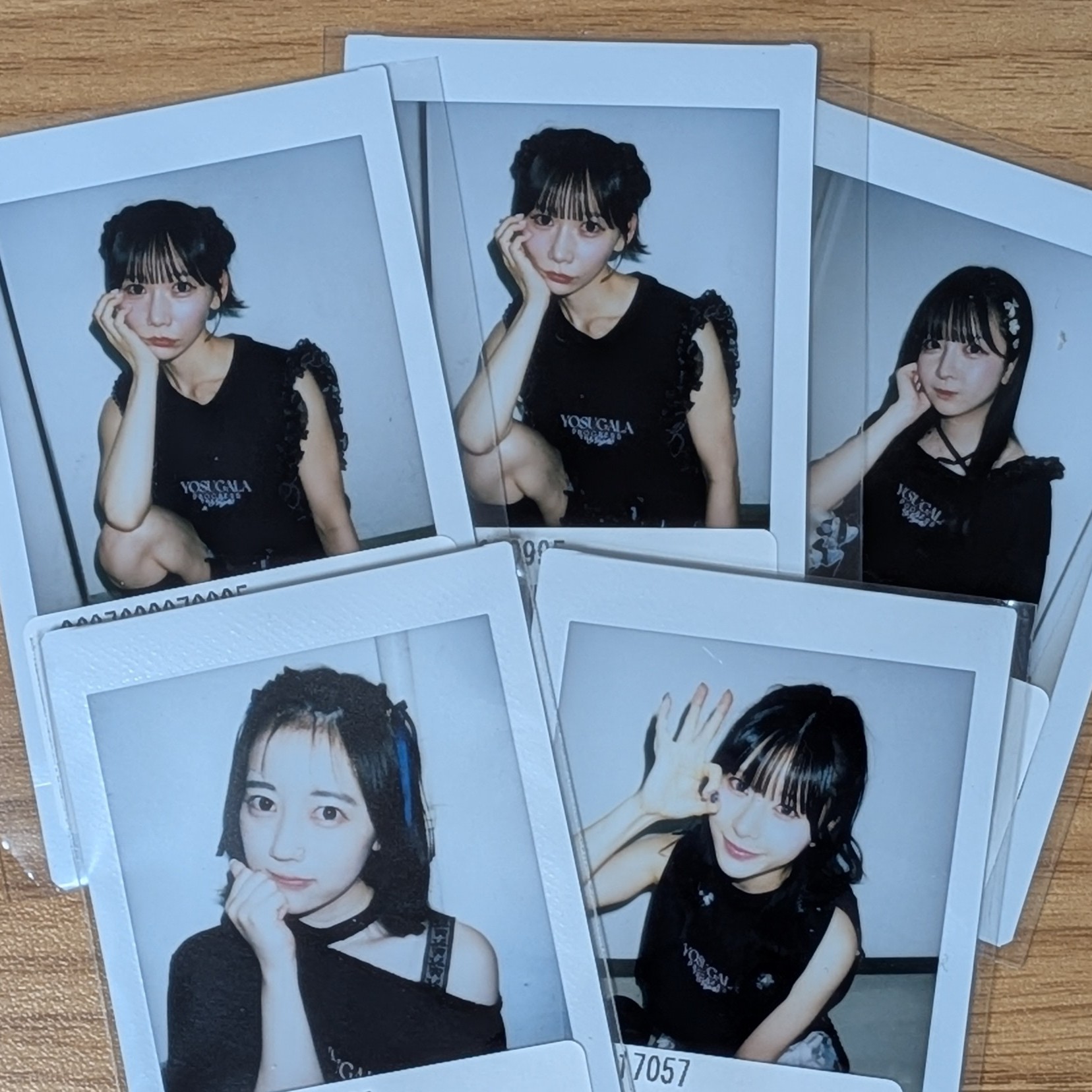 ⑦黒百合と影 烏名鳴 メメント・モリ 哀 チェキ 10枚セット ③