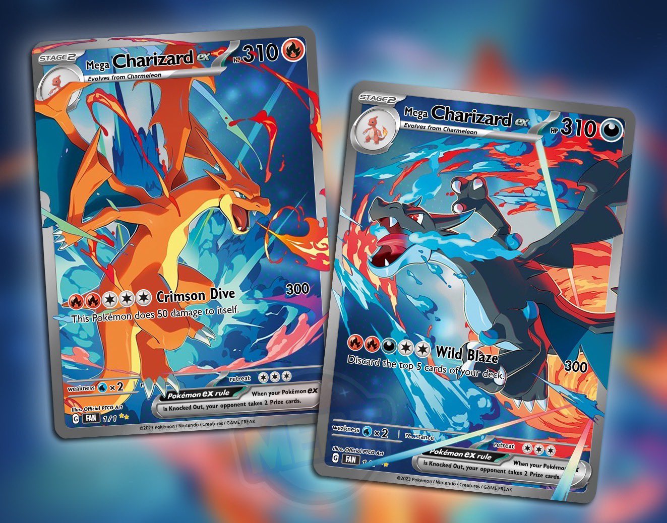 メガ リザードン X ex MUR インフェルノ X ポケカ MUR(拡張パック