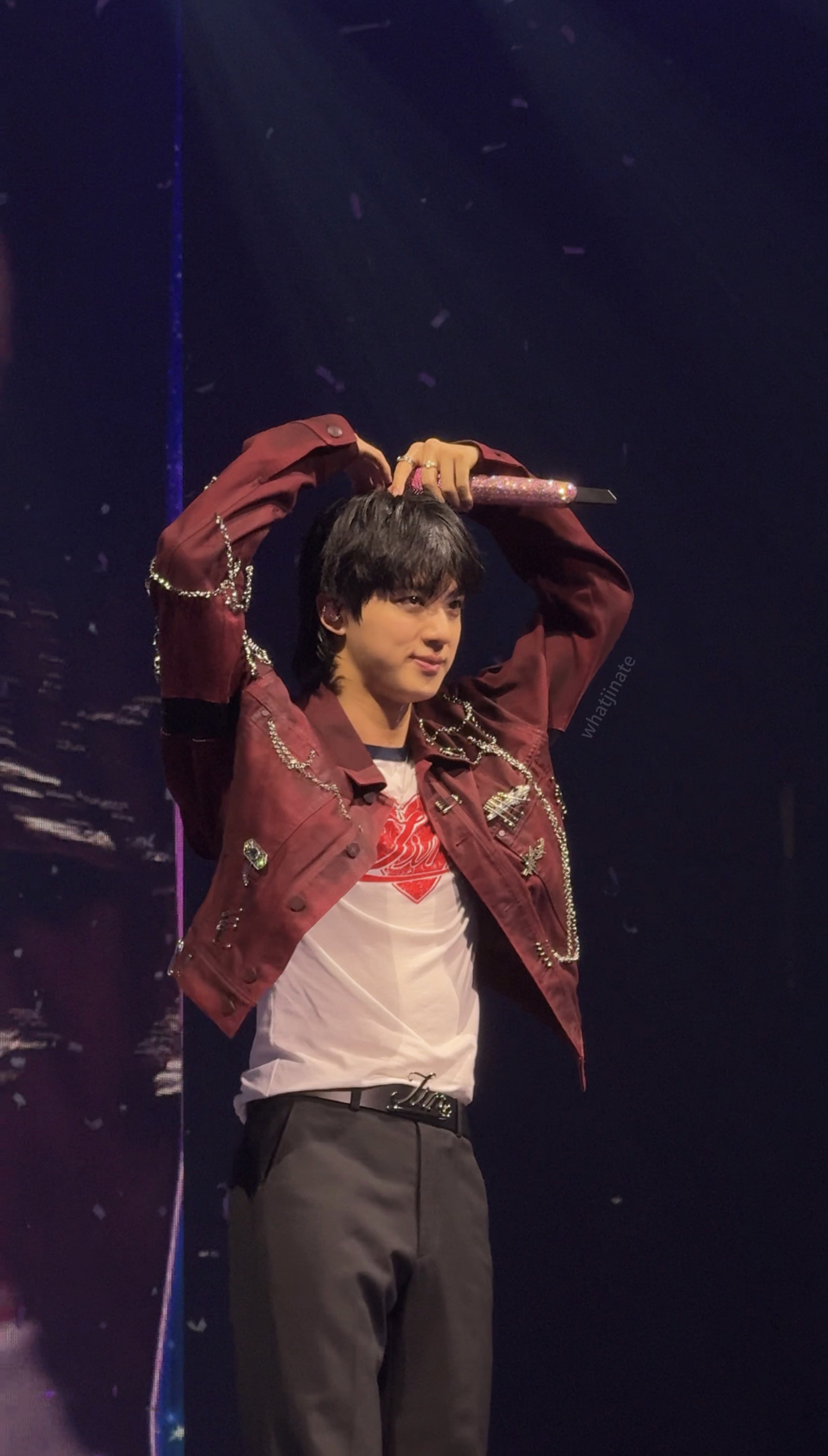 BTS ジン PTD LINE MUSIC 当選 未公開生写真 JIN ソクジン BTS ジン