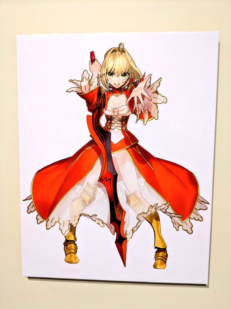 ワダアルコ展 ネロ・クラウディウス 複製原画 Fate/EXTRA FGO Amazon
