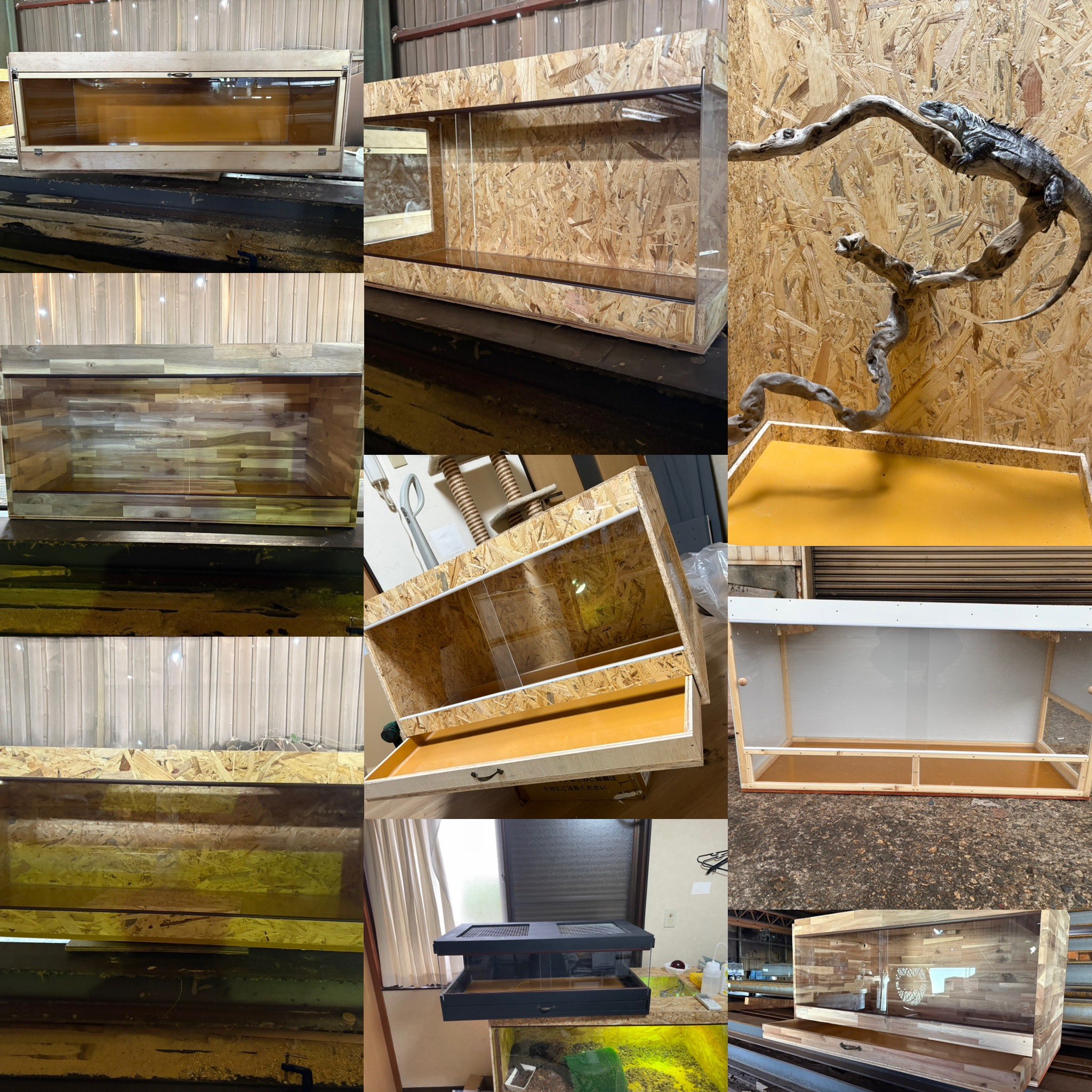 yuma爬虫類ケージ工房様 リクエスト 4点 まとめ商品 yuma爬虫類ケージ