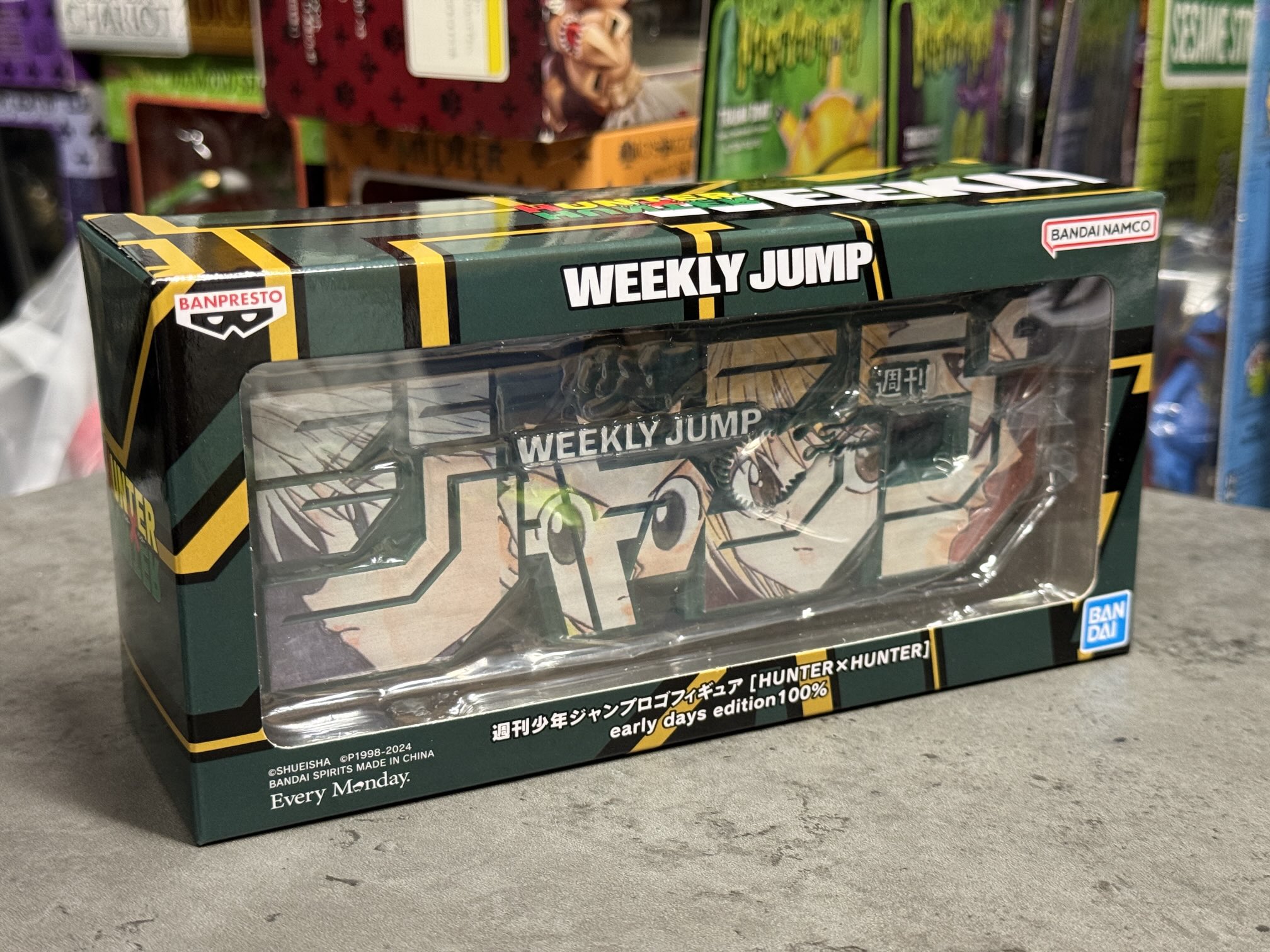 HUNTER×HUNTER ジャンプロゴフィギュア 新品未開封 HUNTER × HUNTER