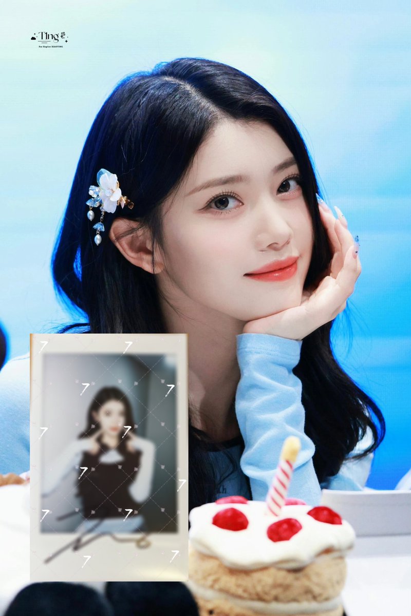 Kep1er kcon シャオティン直筆 サイン チェキ