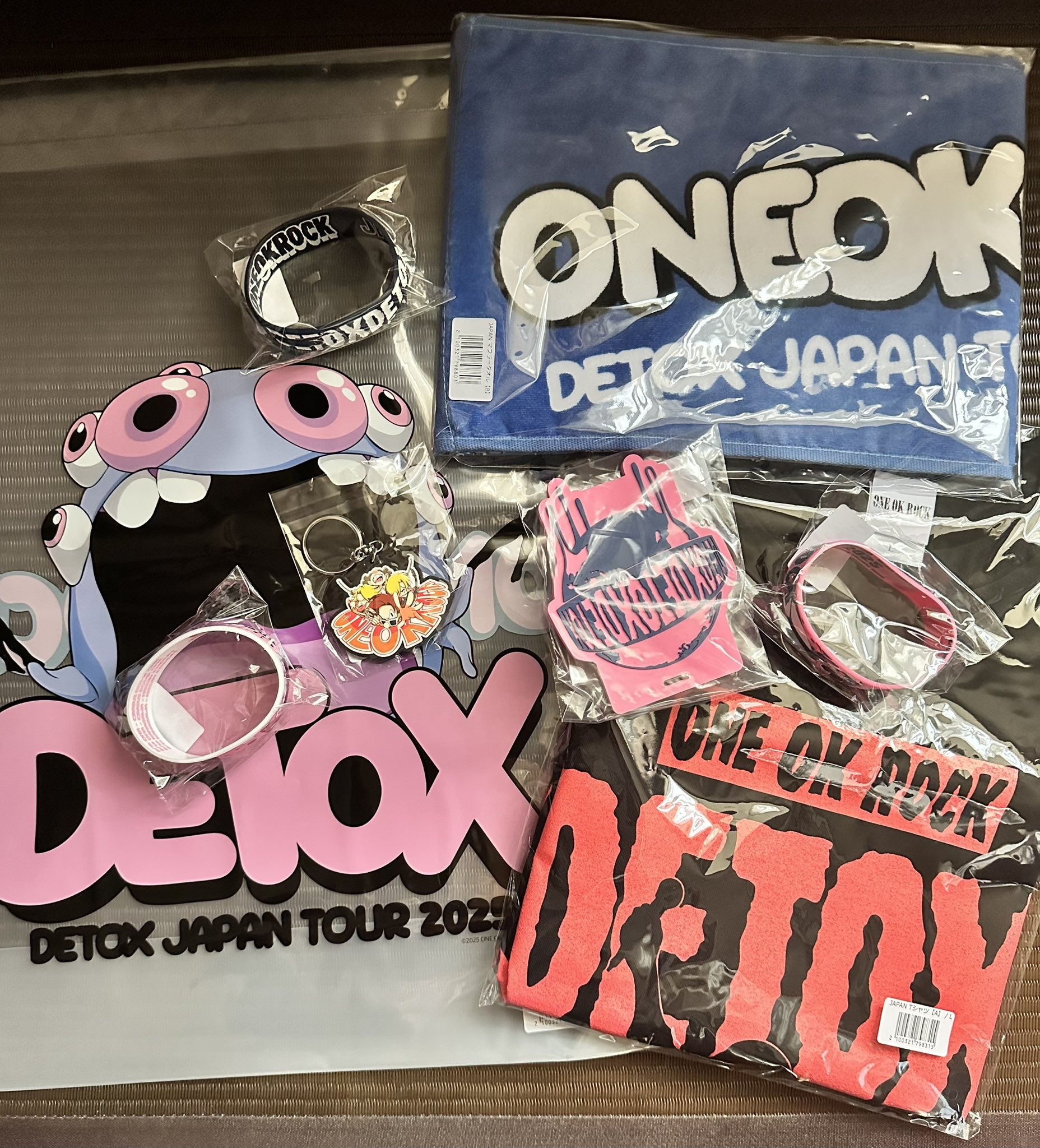 ONE OK ROCK DETOX JAPAN ツアー2025 タオル3枚セット ONE OK ROCK