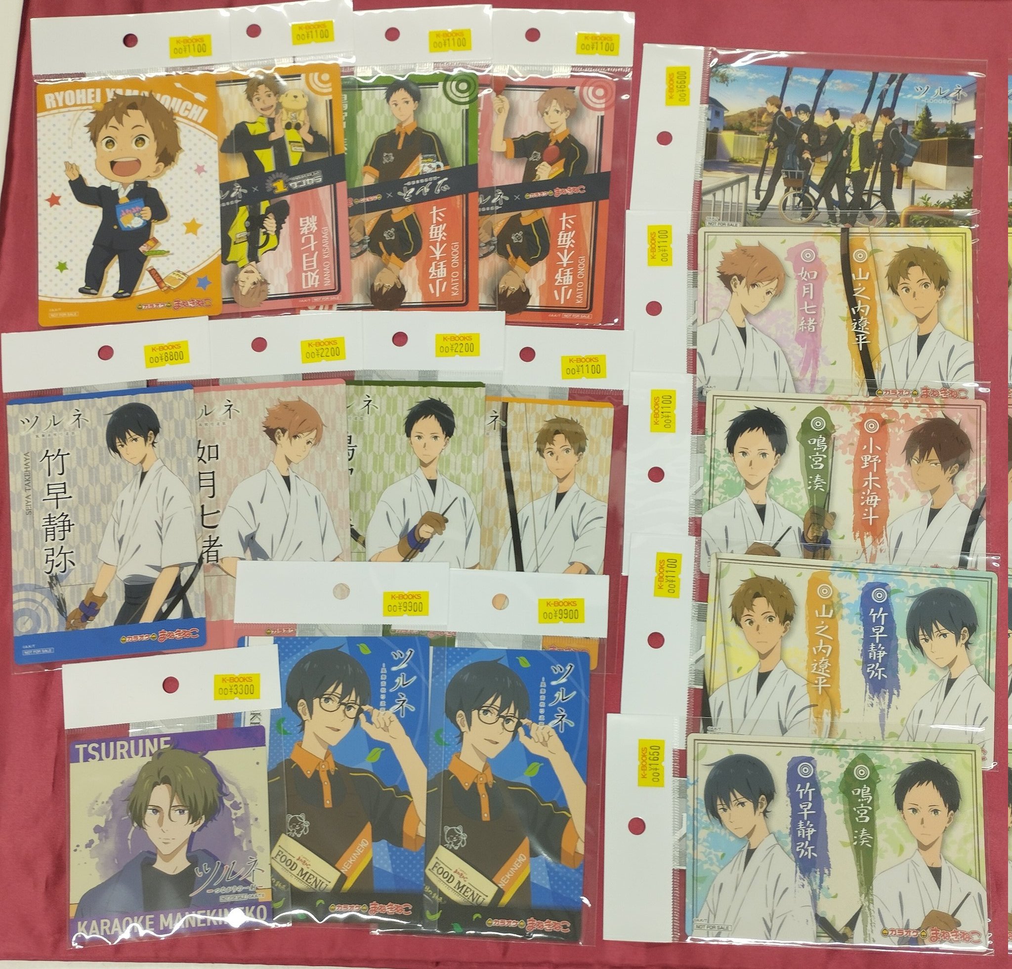 ツルネ まねきねこ コースター 第1弾 第2弾 コンプリートセット 全27枚