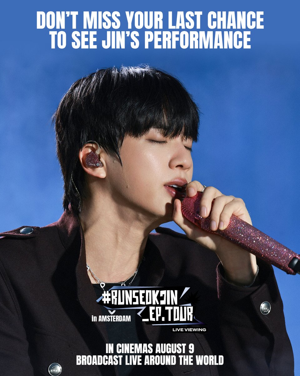 アイドル BTS JIN RUNSEOKJIN_EP.TOUR in Amsterdam 진 (Jin