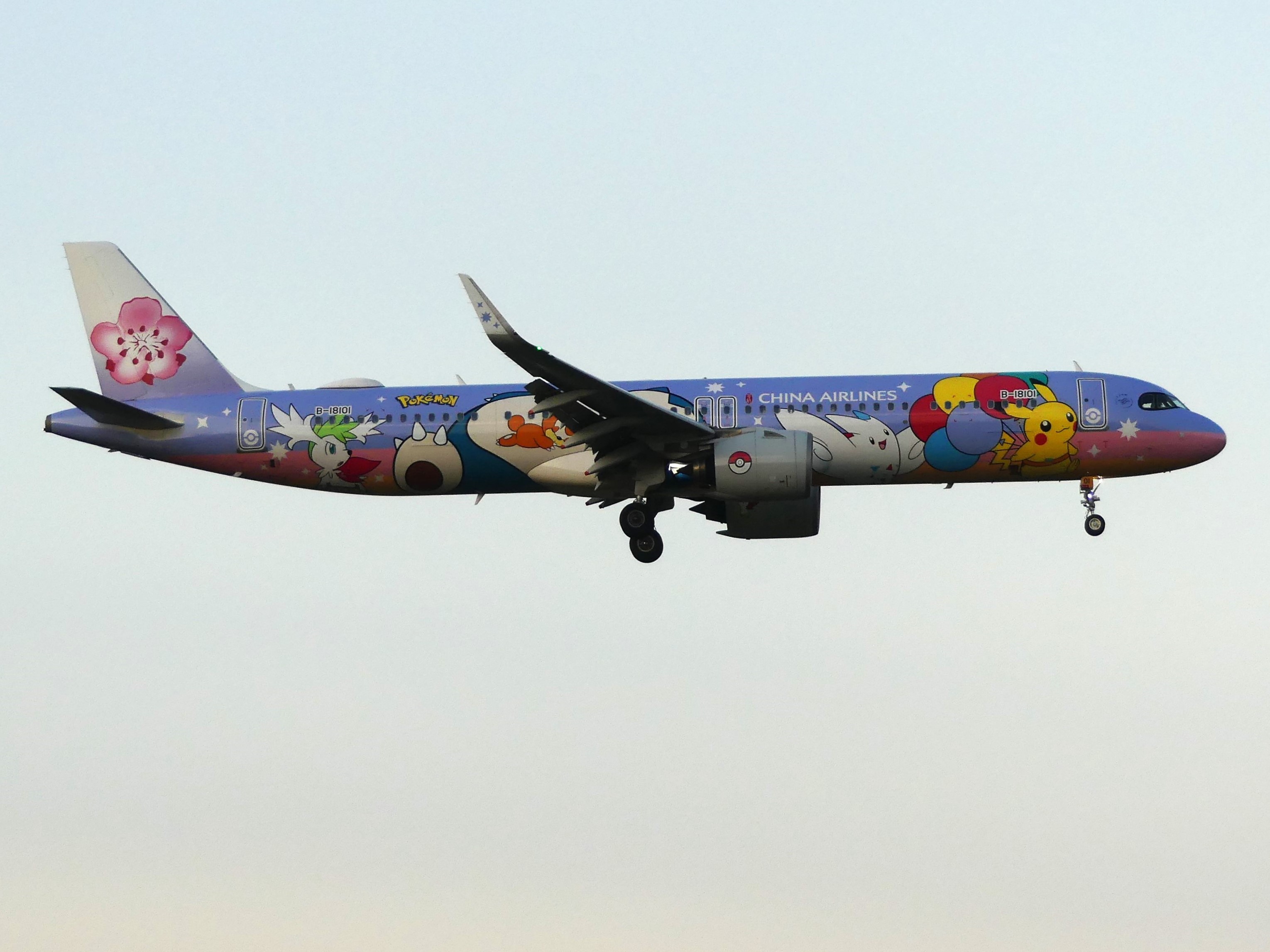 チャイナエアライン A321neo ポケモンジェット 1/150 チャイナエア