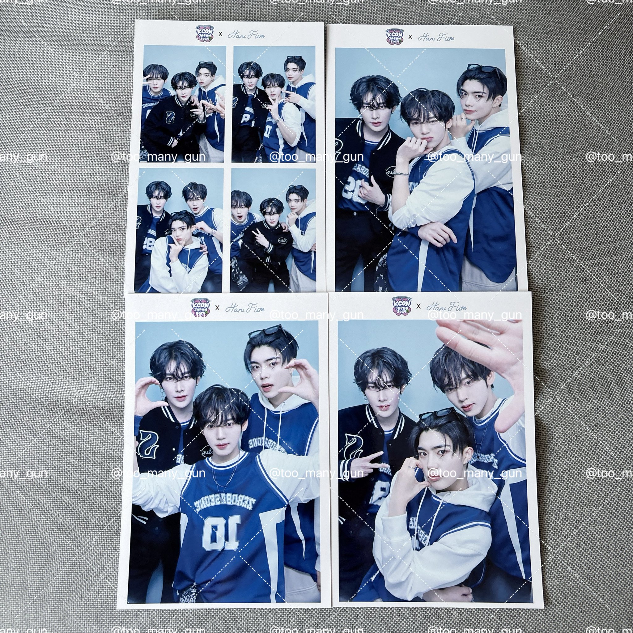 ジャンハオ サイン入りチェキ B賞ZB1 zerobaseone ジャンハオ B賞直筆