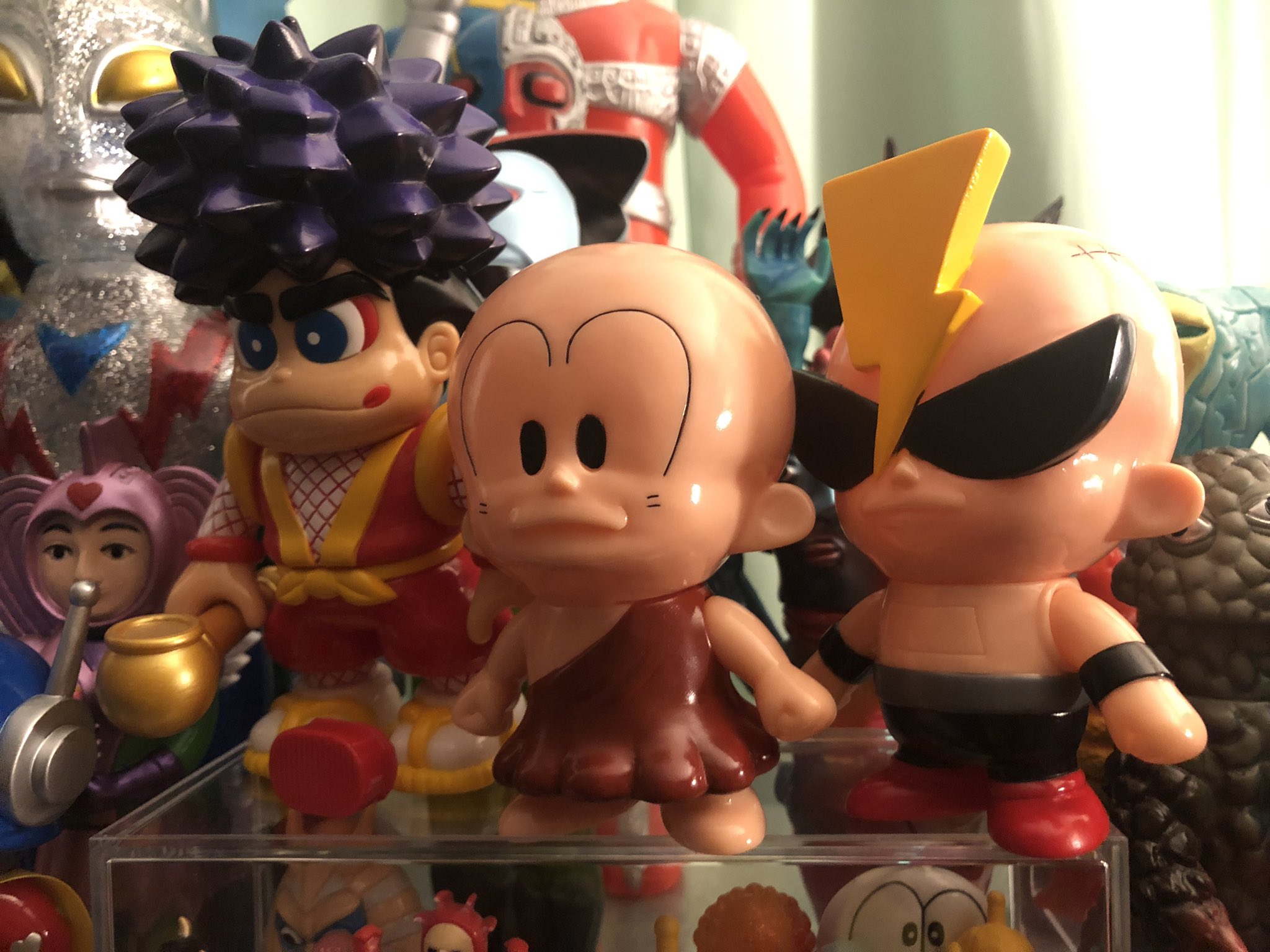 2体セット FTWRTOY×幻怪屋 がんばれゴエモン2 ゴエモン ソフビ コナミ