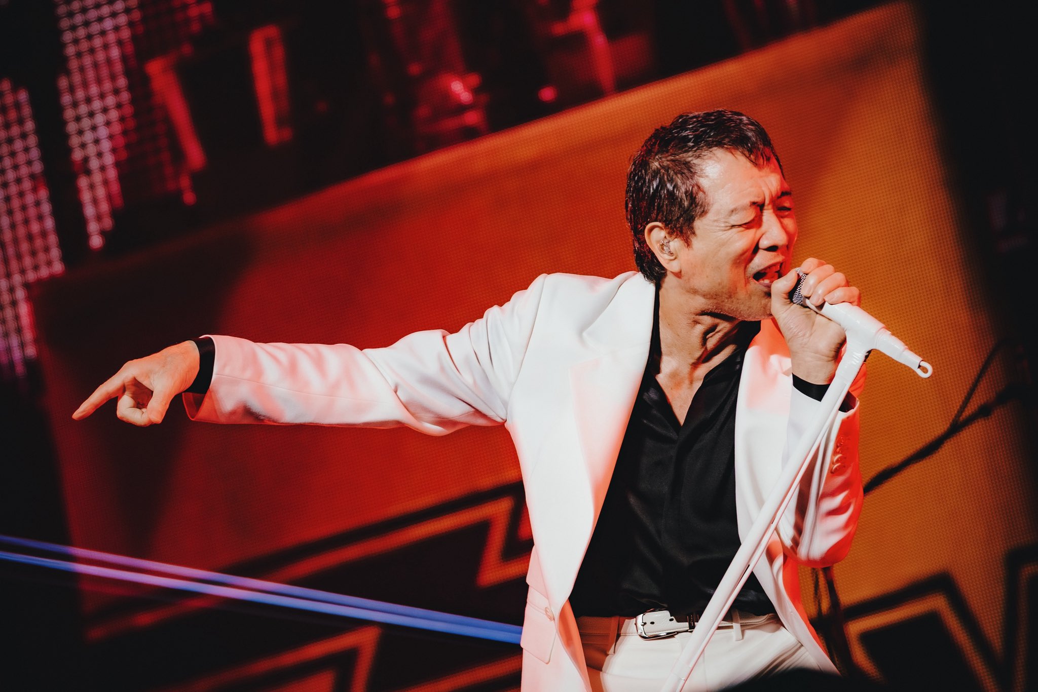 矢沢永吉さん LIGHT SHOW MIRROR レア品 矢沢永吉 LIGHT SHOW MIRROR