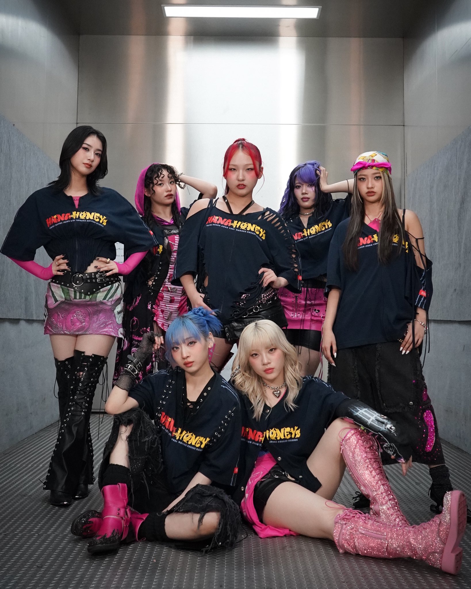 HANA with HONEYs ファンミーティング ゲームシャツ Mサイズ HANA with