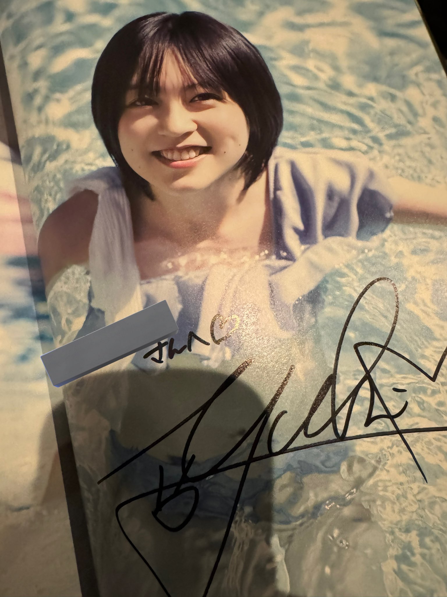 中島由貴 サイン入りポラロイド写真 中島由貴サイン入りポラロイド写真