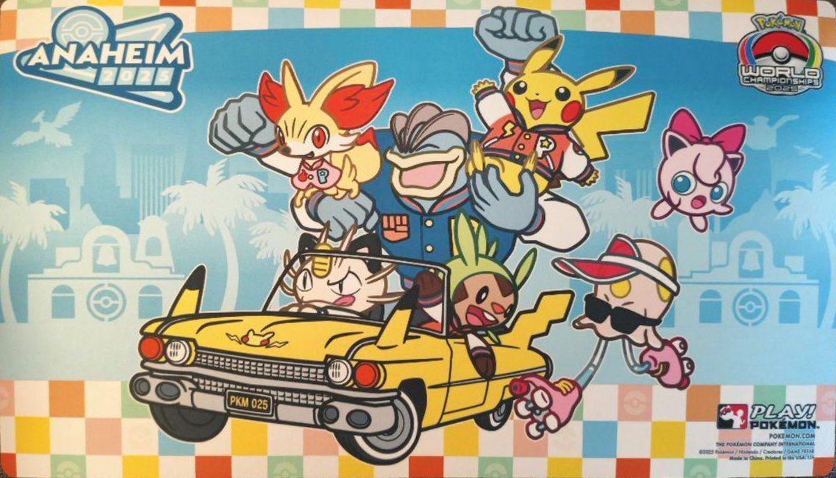 ポケモンカード WCS2022 サイドイベント限定 プレイマット ポケモン