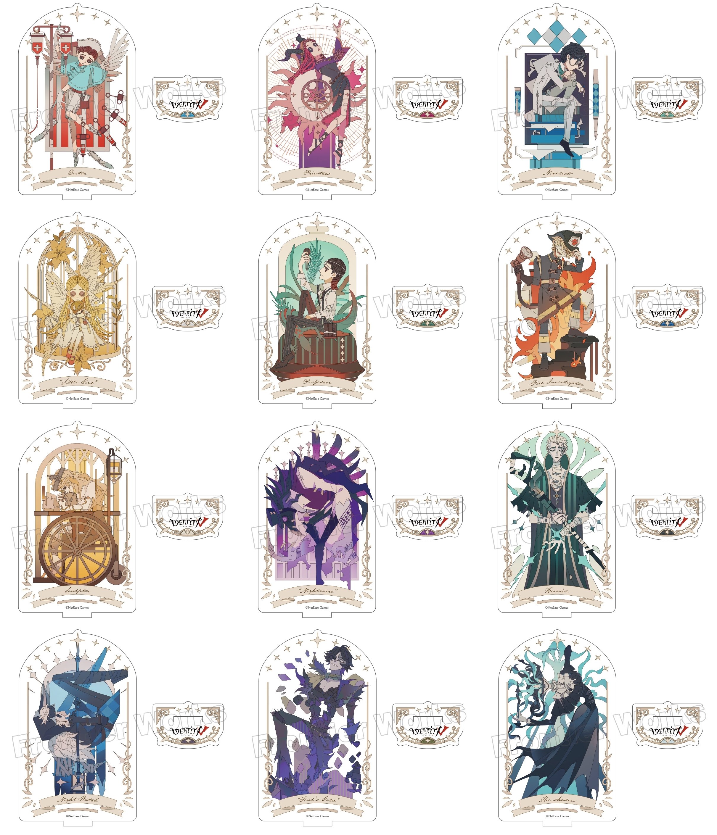 第五人格 ポストマン グッズ まとめ 希少 レア 缶バッジ アクスタ