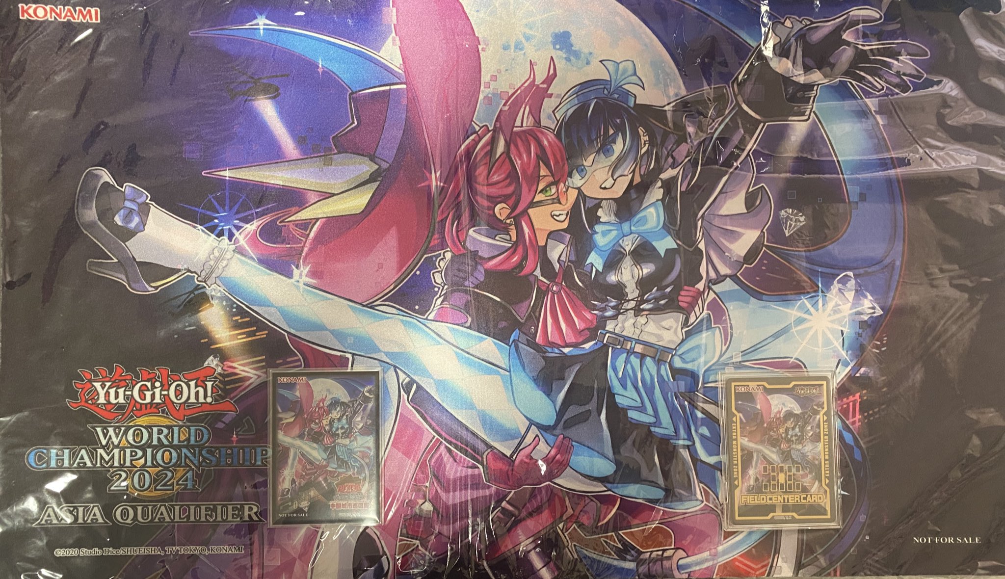 遊戯王の日 イビルツイン プレイマット 遊戯王の日 プレイマット