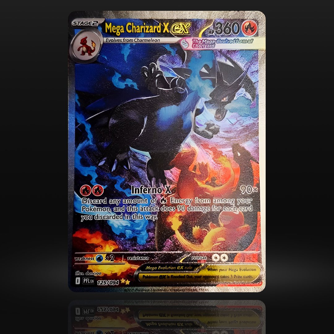 メガリザードン X ex MUR インフェルノ X ポケカ 拡大画像あり 拡大