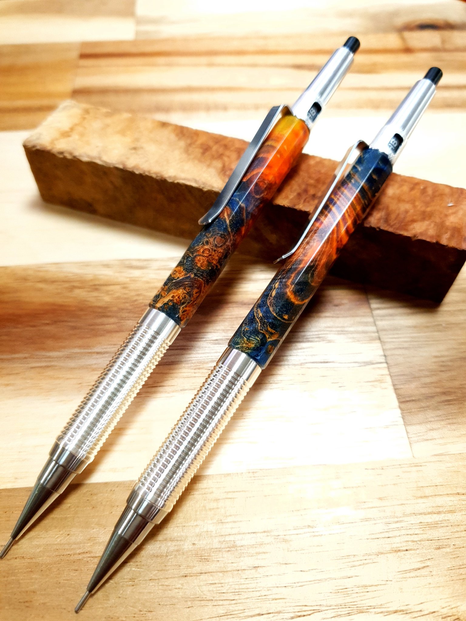 廣瀬鐵筆堂】カスタムPG5 (真鍮六角/糠焼き) | 590&Co. syanks