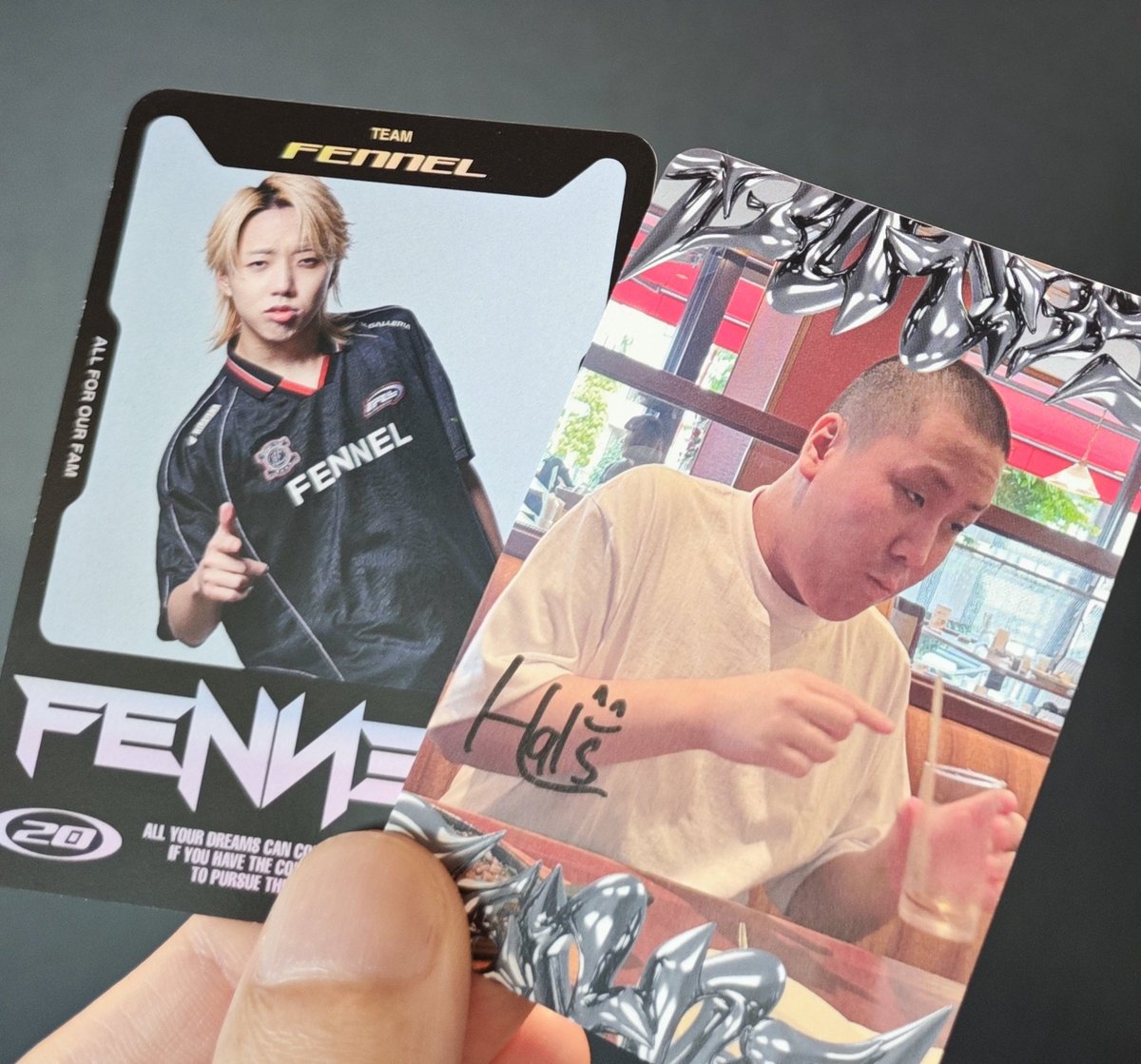 FENNEL Aace サイン入りトレカ
