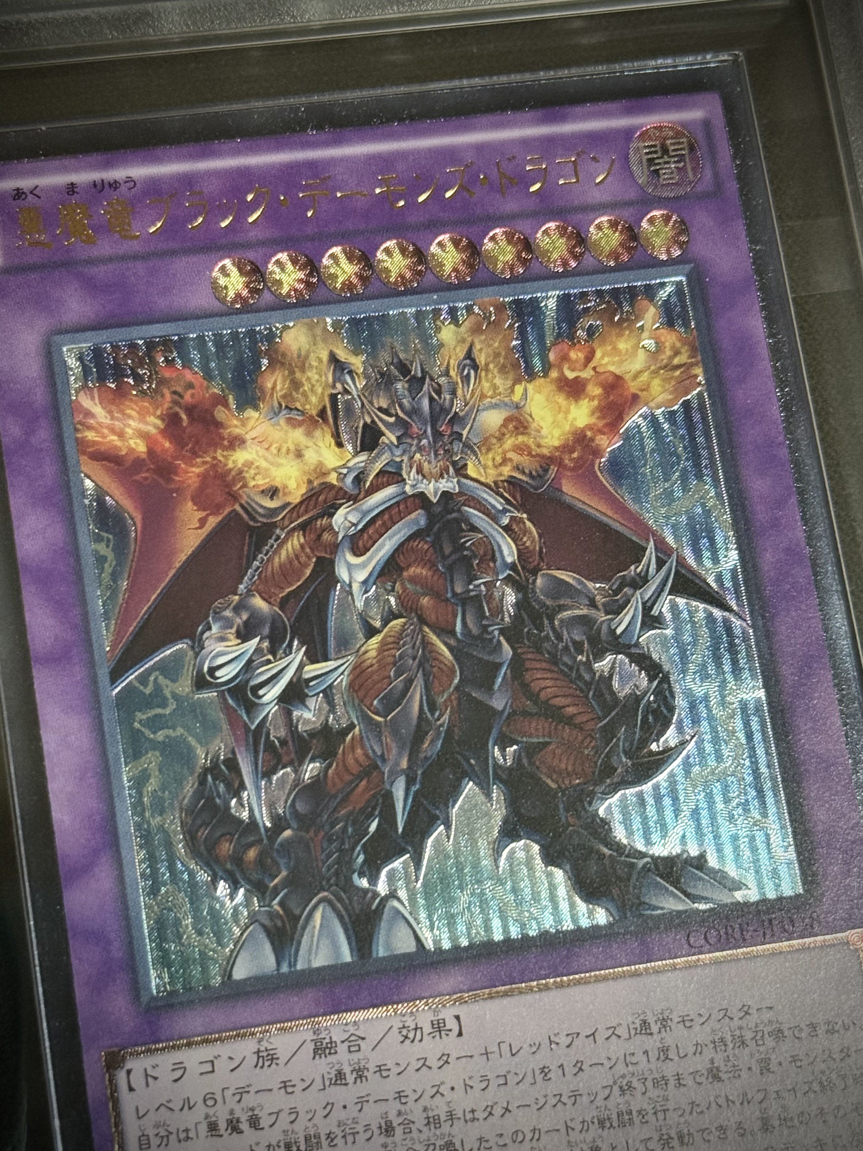 ブラックデーモンズドラゴン/ドラゴン族/ 遊戯王/レリーフ