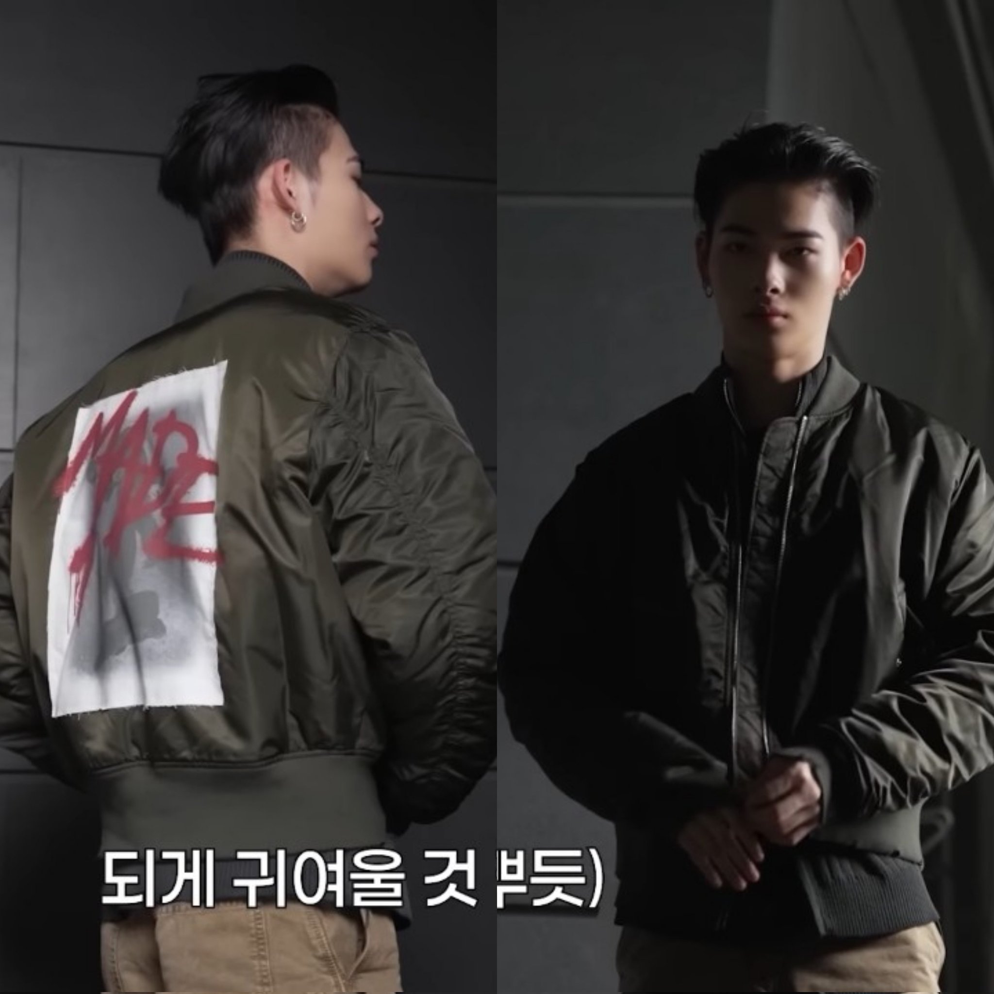 MA-1 ジャケット ENHYPEN artist-made ニキ NI-KI ENHYPEN ニキ