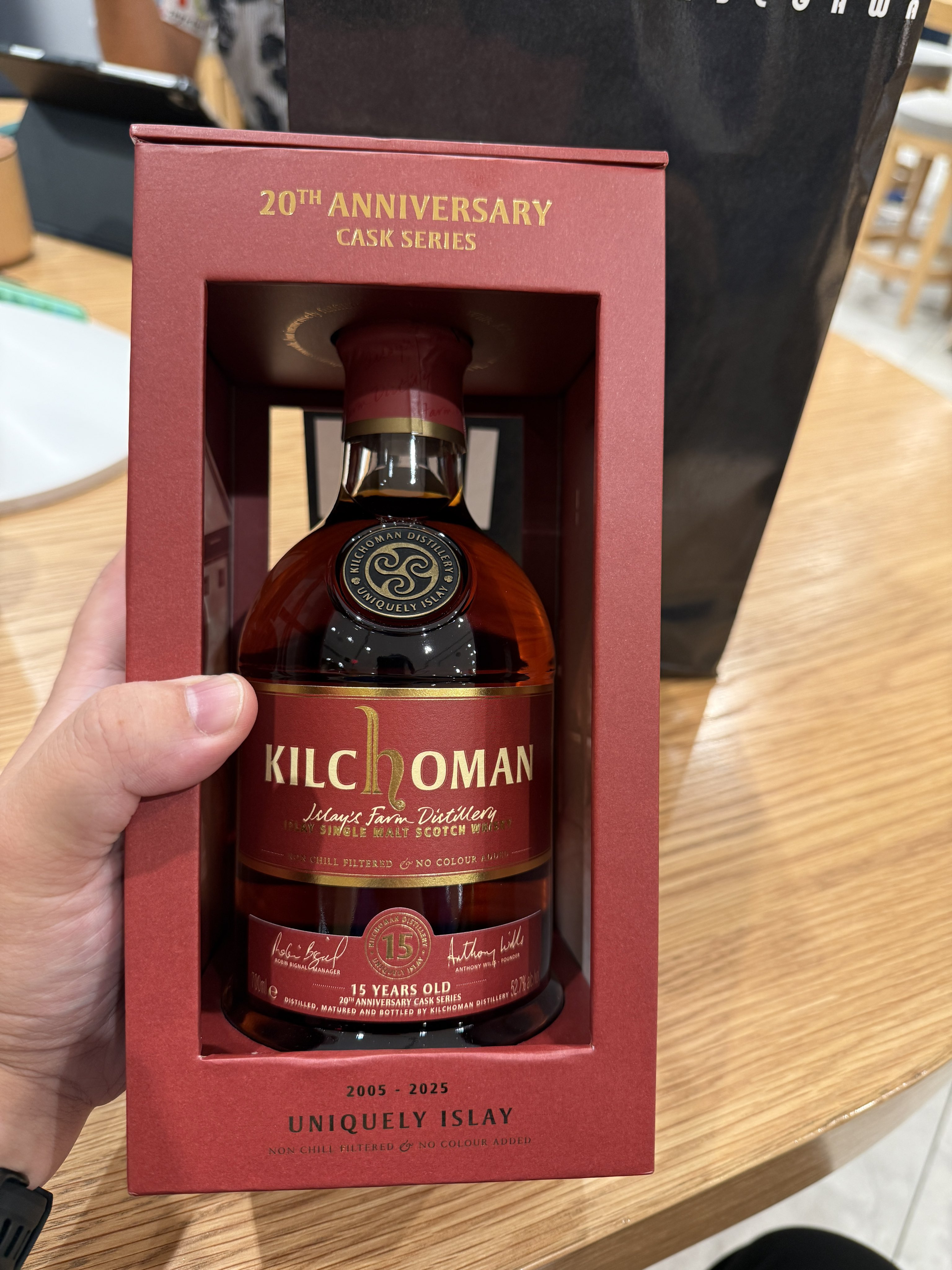 キルホーマン 15年 シェリーカスク 20周年 記念カスクシリーズ 20th