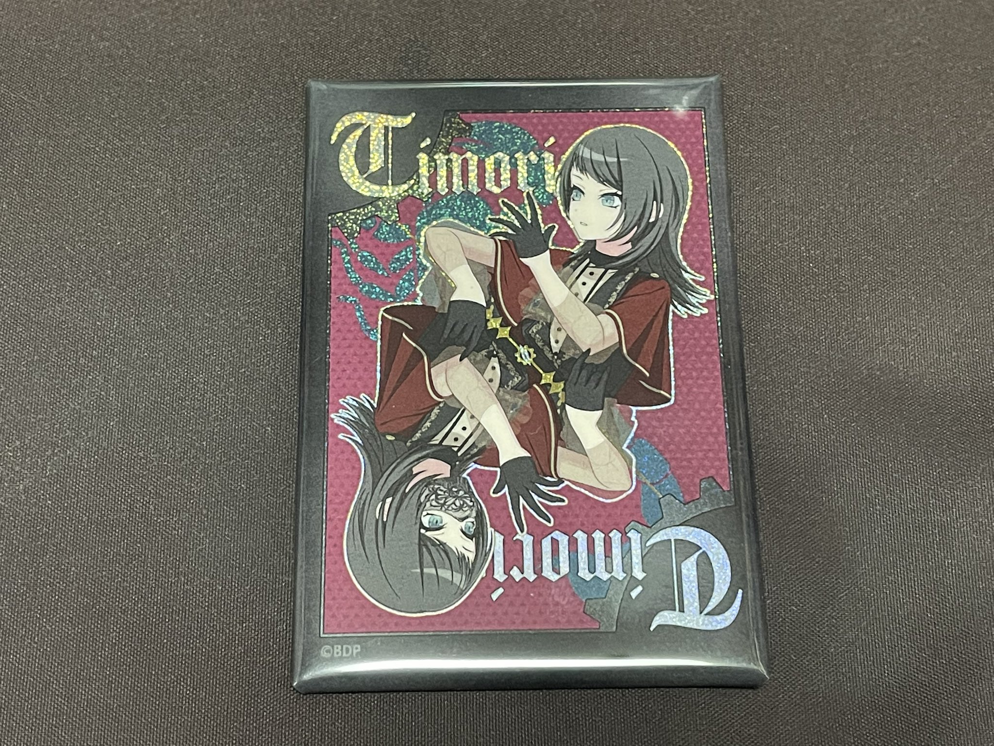 バンドリ ティモリス 缶バッジ 信澤収 バンドリ 信澤収イラスト展 缶